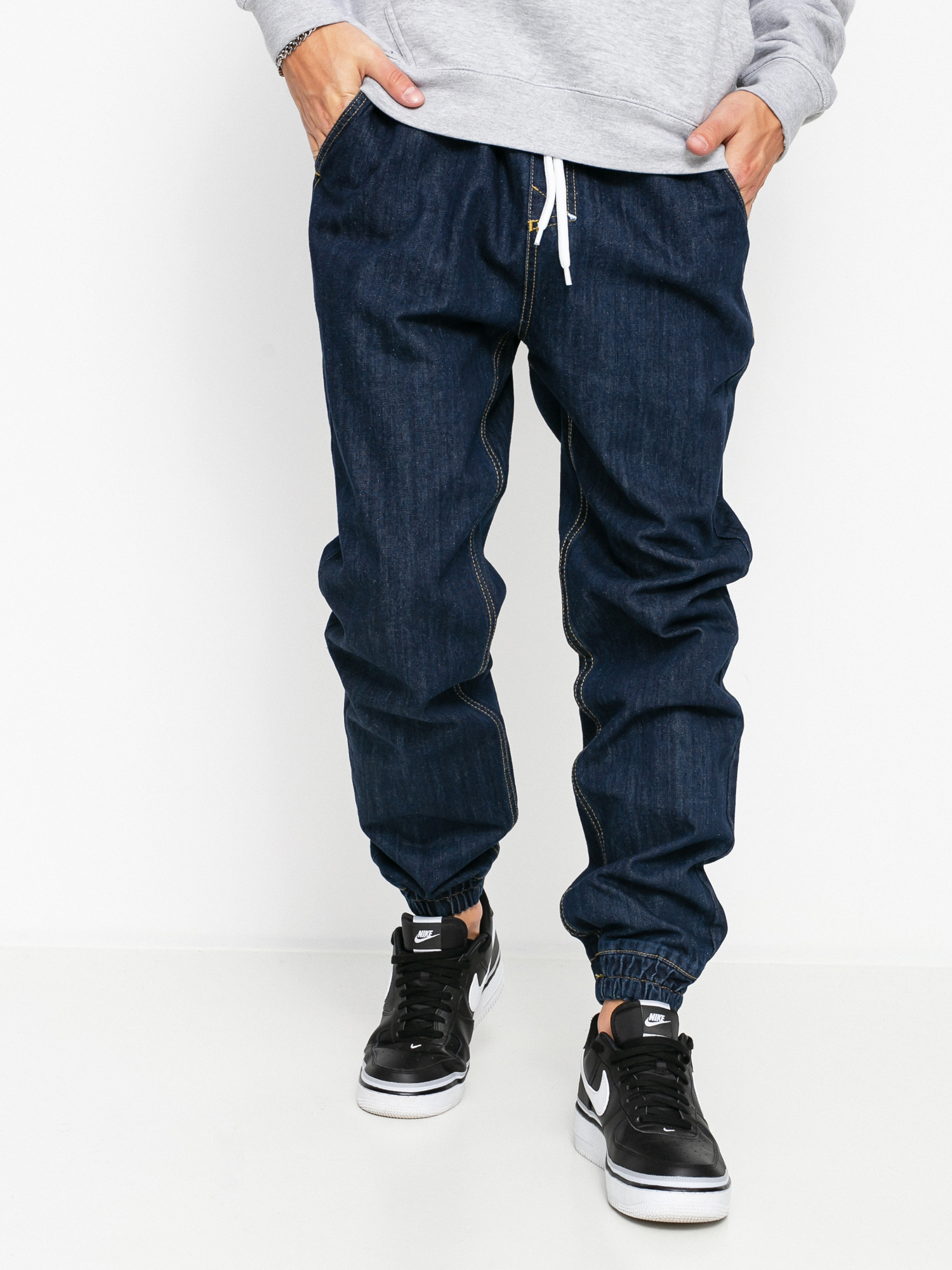 Spodnie MassDnm Signature Jeans Joggers Sneaker Fit (dark blue)