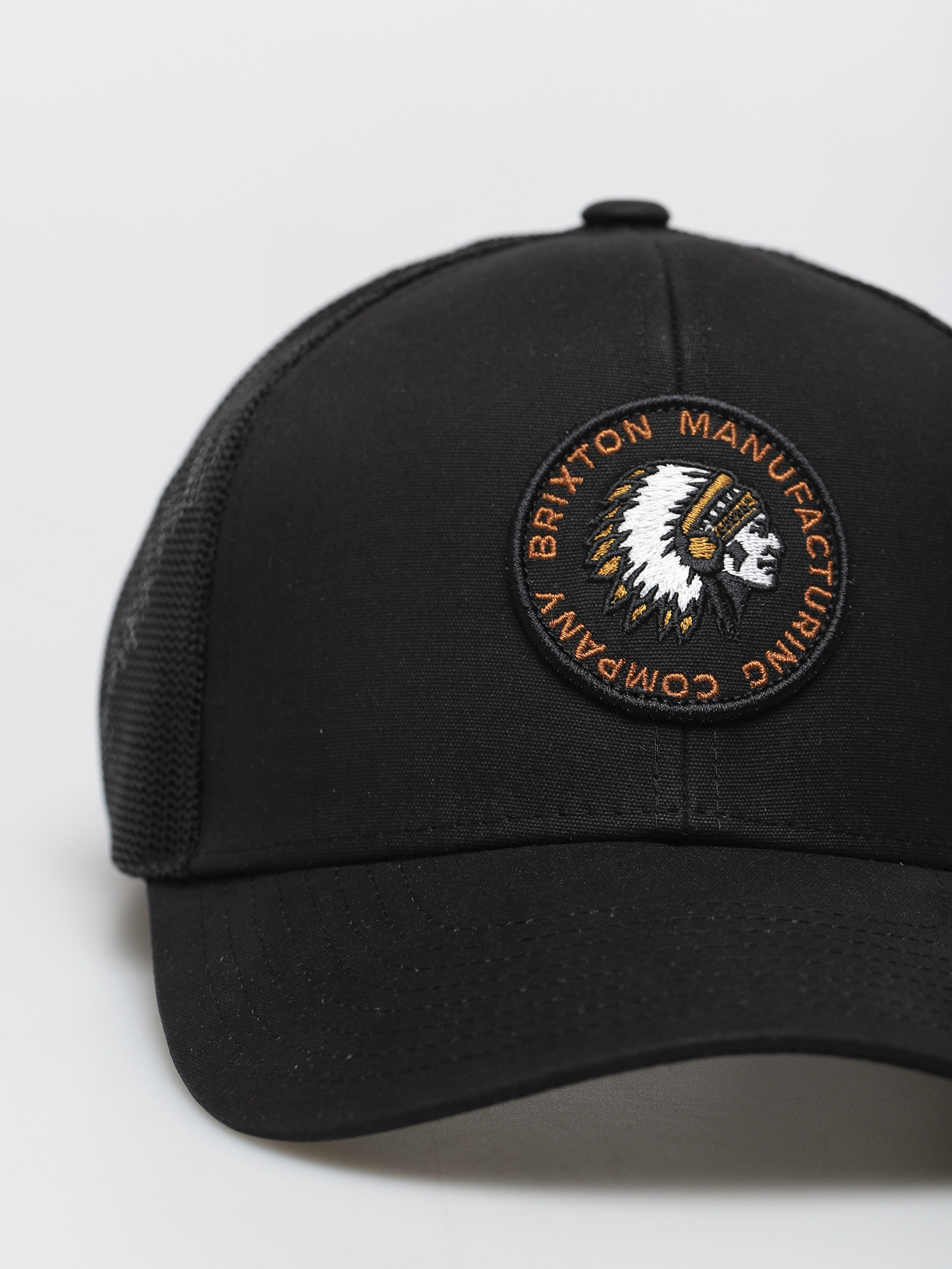Czapka z daszkiem Brixton Rival Stamp X Mp Mesh Cap (black)
