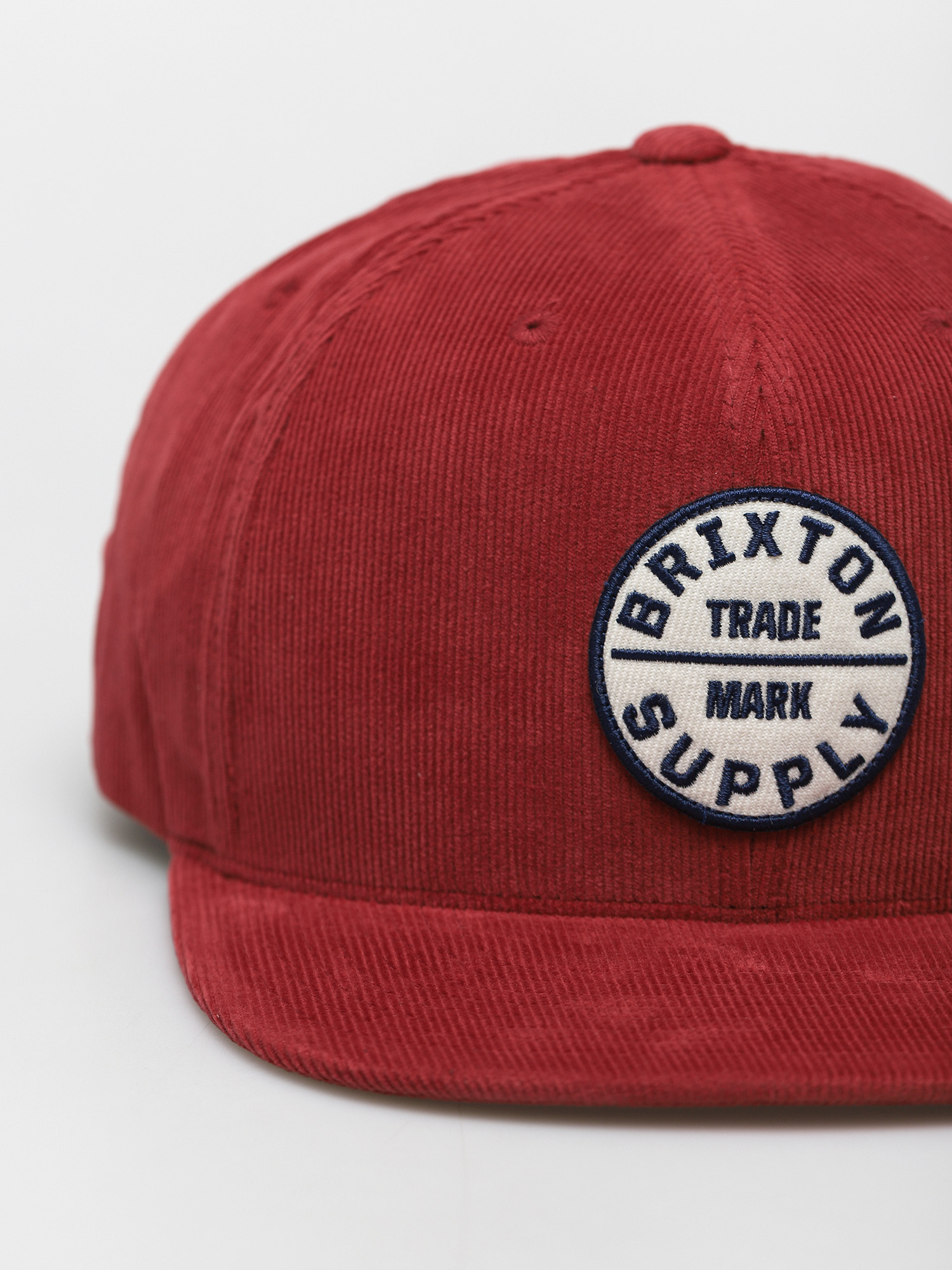 Czapka z daszkiem Brixton Oath III Snapback (dark brick)