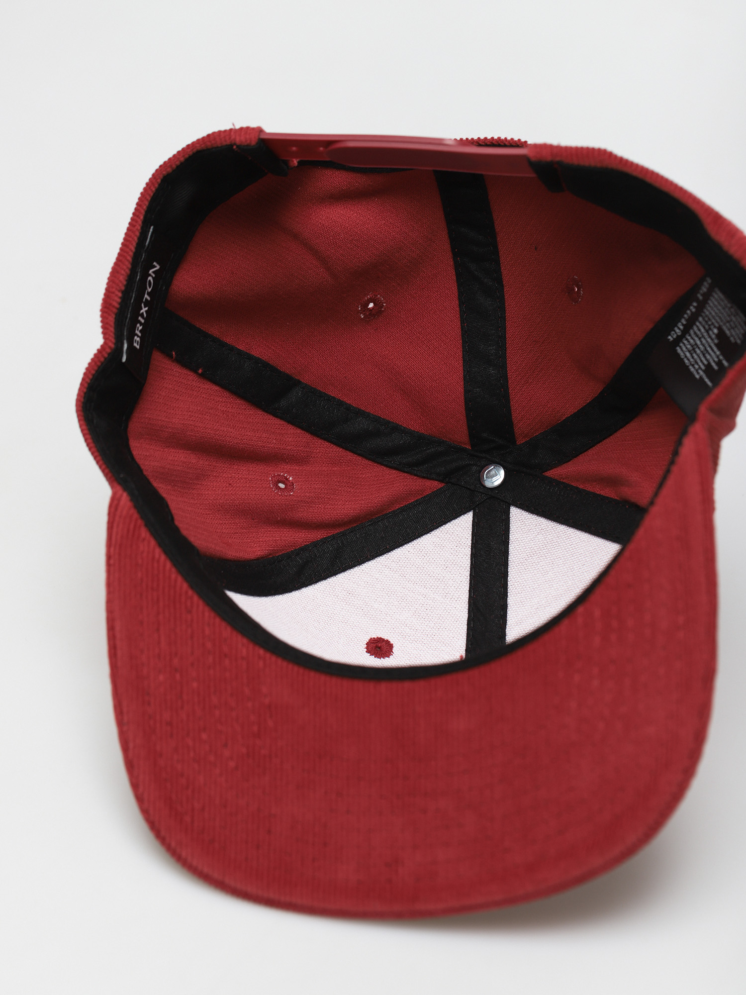 Czapka z daszkiem Brixton Oath III Snapback (dark brick)