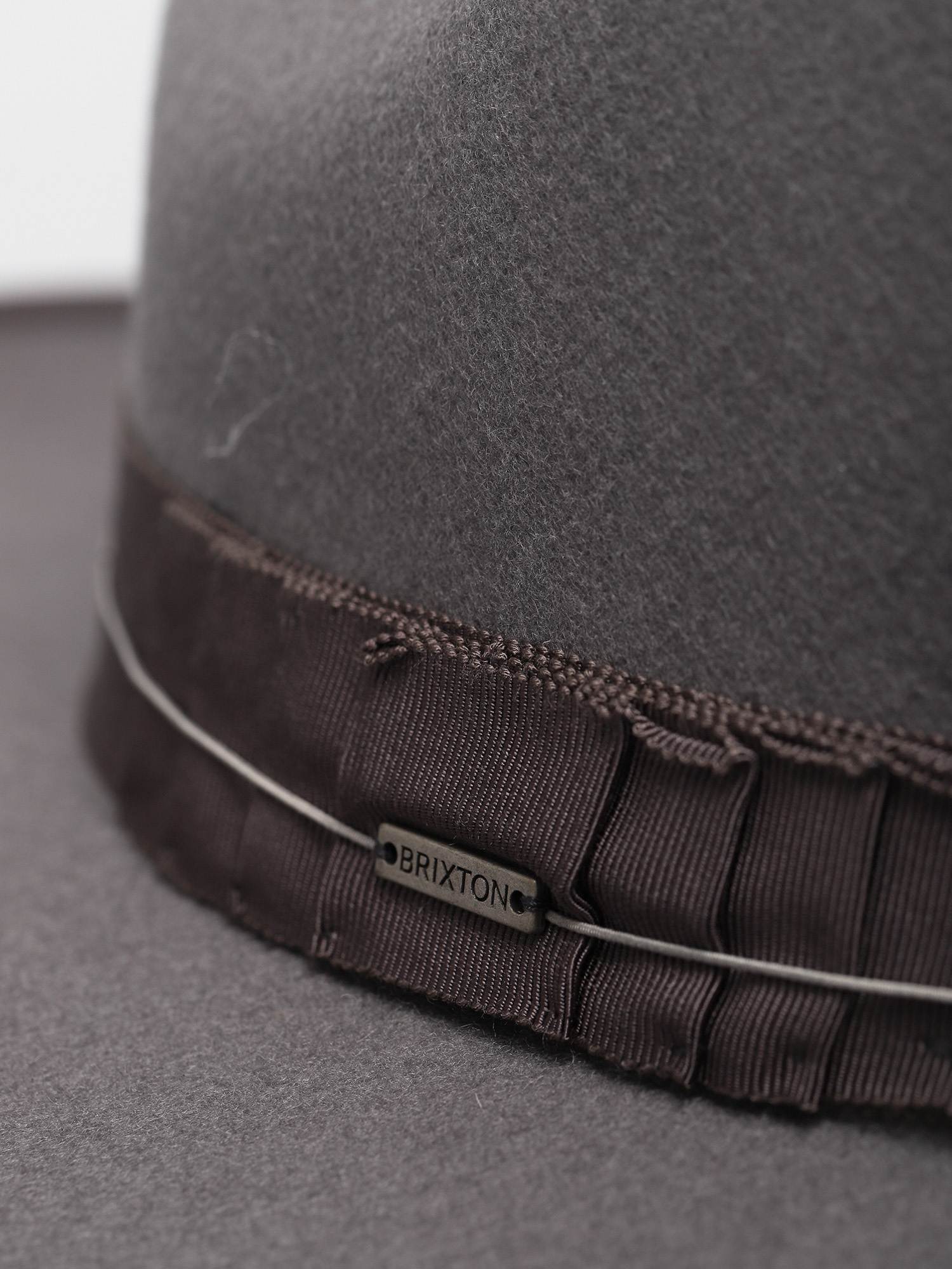 Kapelusz Brixton Reno Fedora (lt grey)