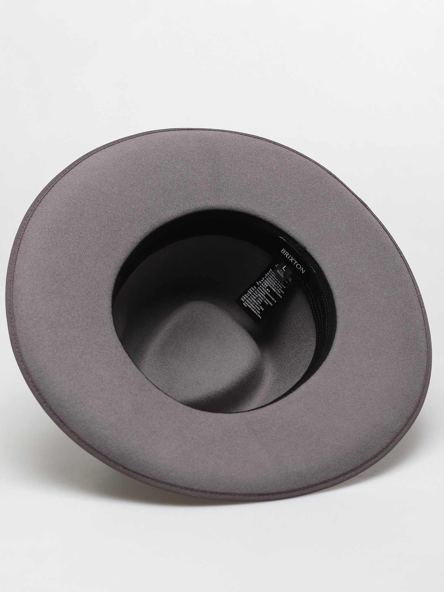Kapelusz Brixton Reno Fedora (lt grey)