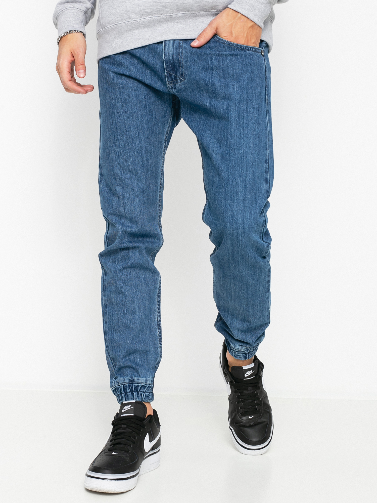 Spodnie MassDnm Base Jogger Jeans Sneaker Fit (blue)