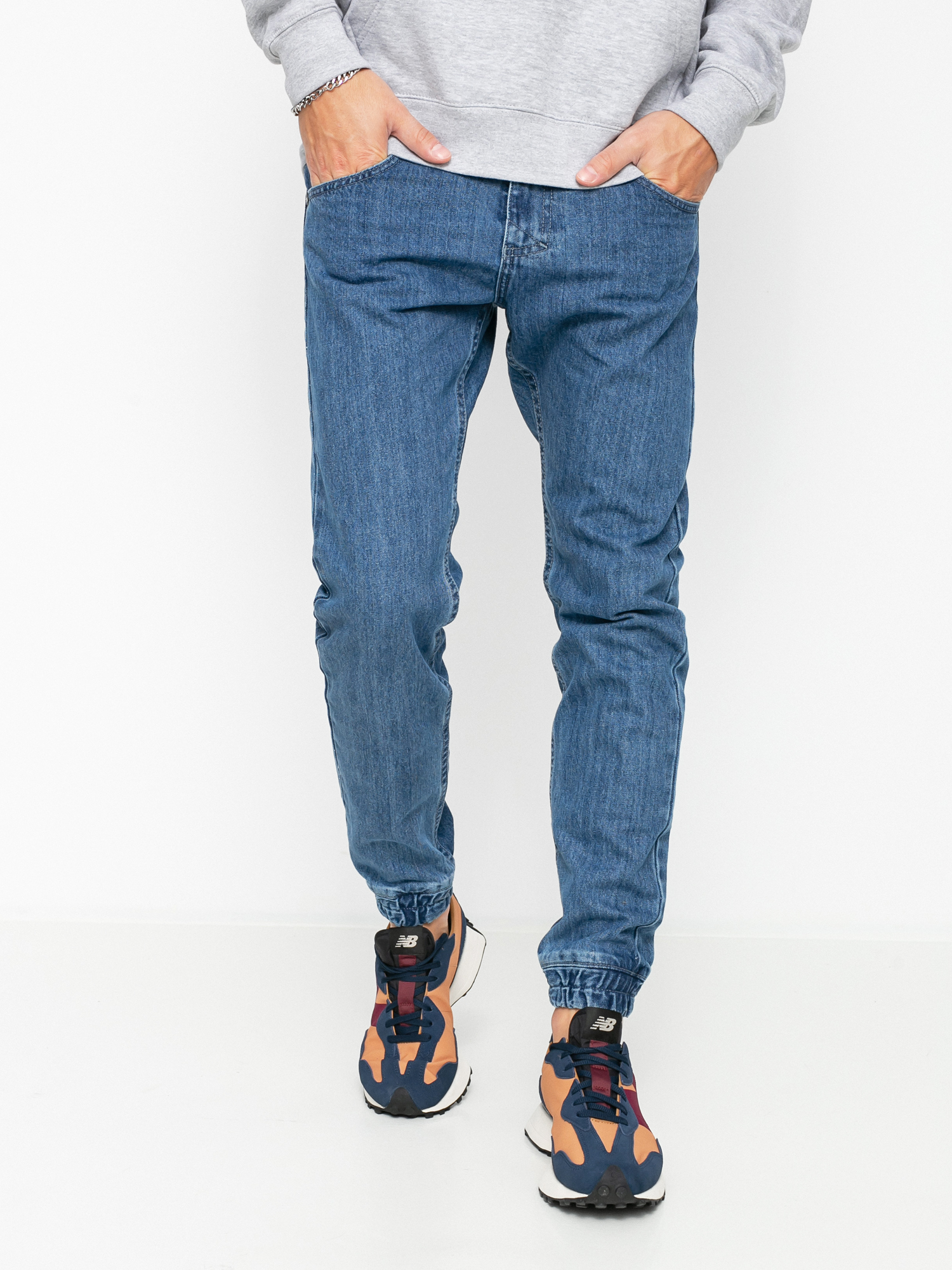 Spodnie MassDnm Base Jogger Jeans Sneaker Fit (blue)