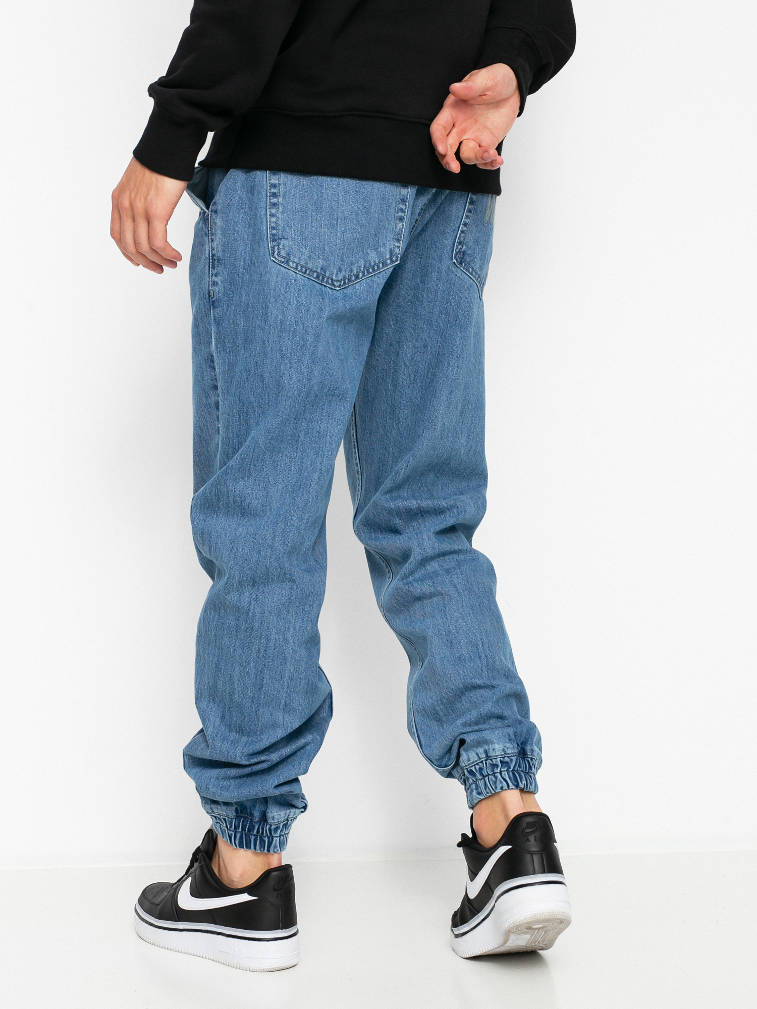 Spodnie MassDnm Signature Joggers Jeans (blue)