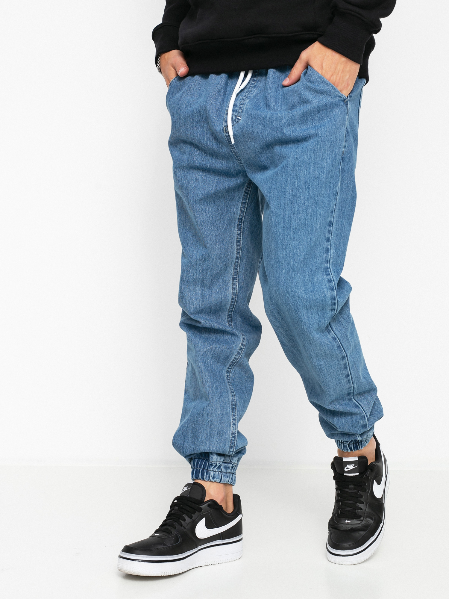 Spodnie MassDnm Signature Joggers Jeans (blue)