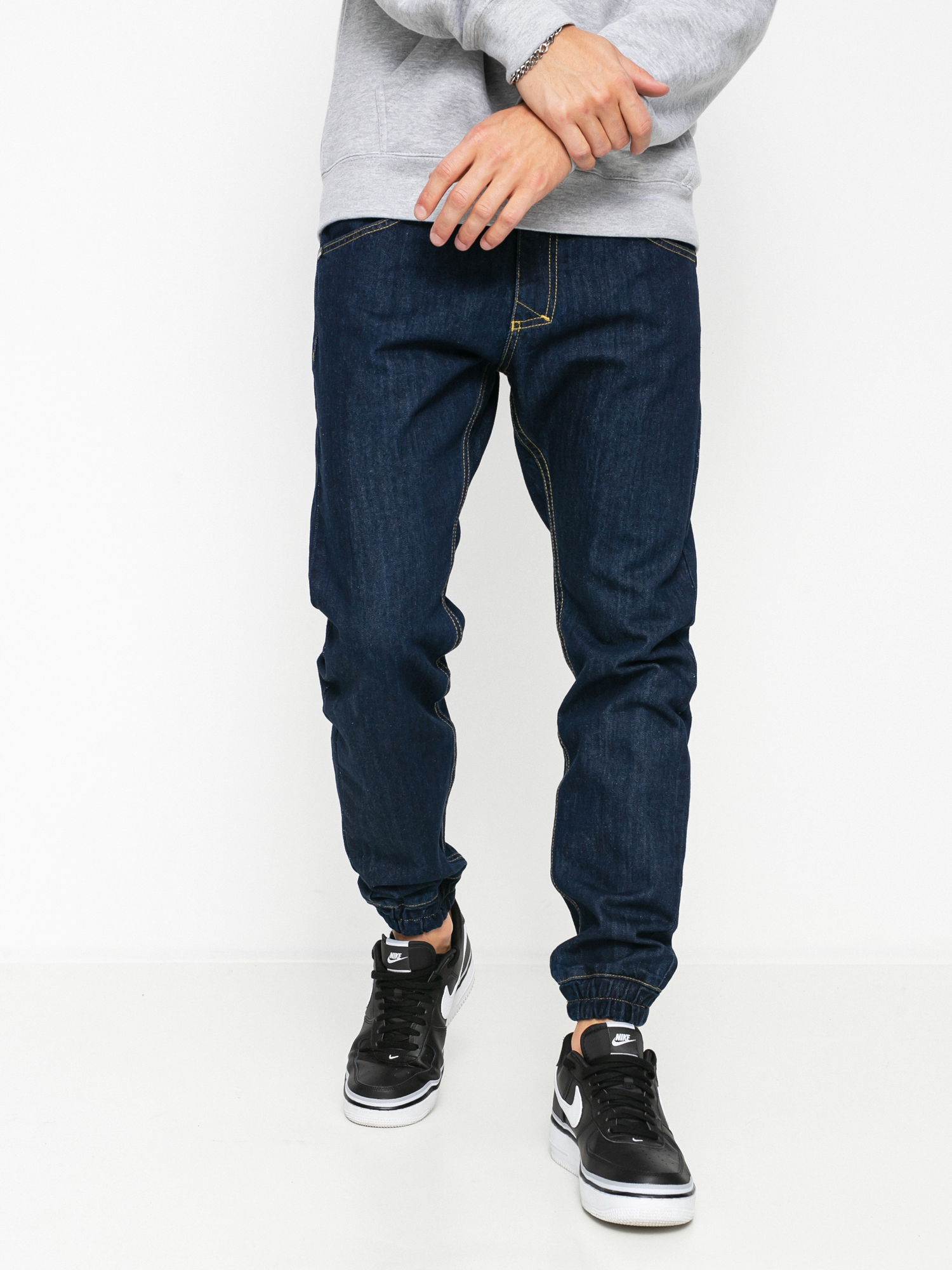 Spodnie MassDnm Base Jogger Jeans Sneaker Fit (Dark Blue)