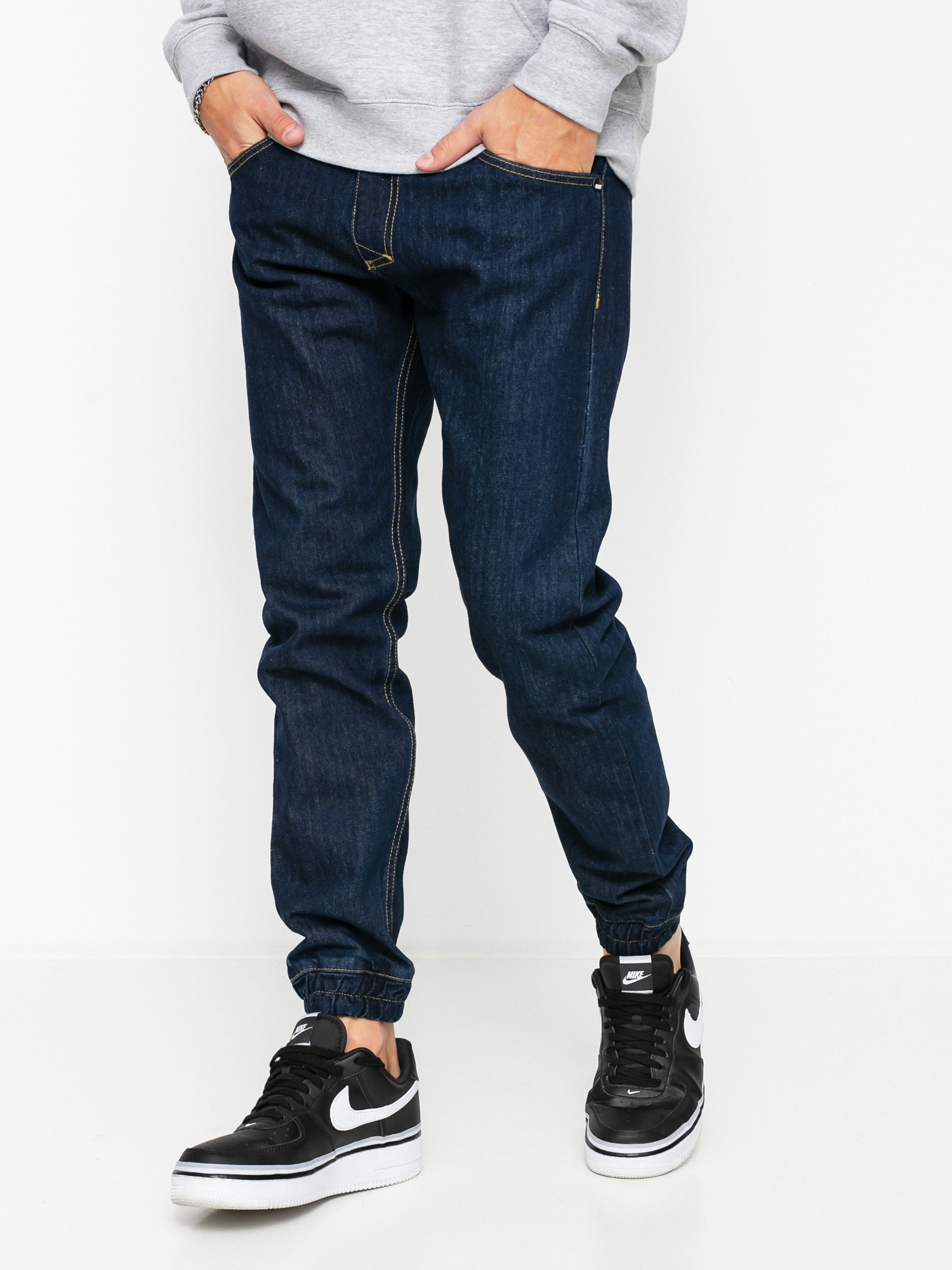 Spodnie MassDnm Base Jogger Jeans Sneaker Fit (Dark Blue)