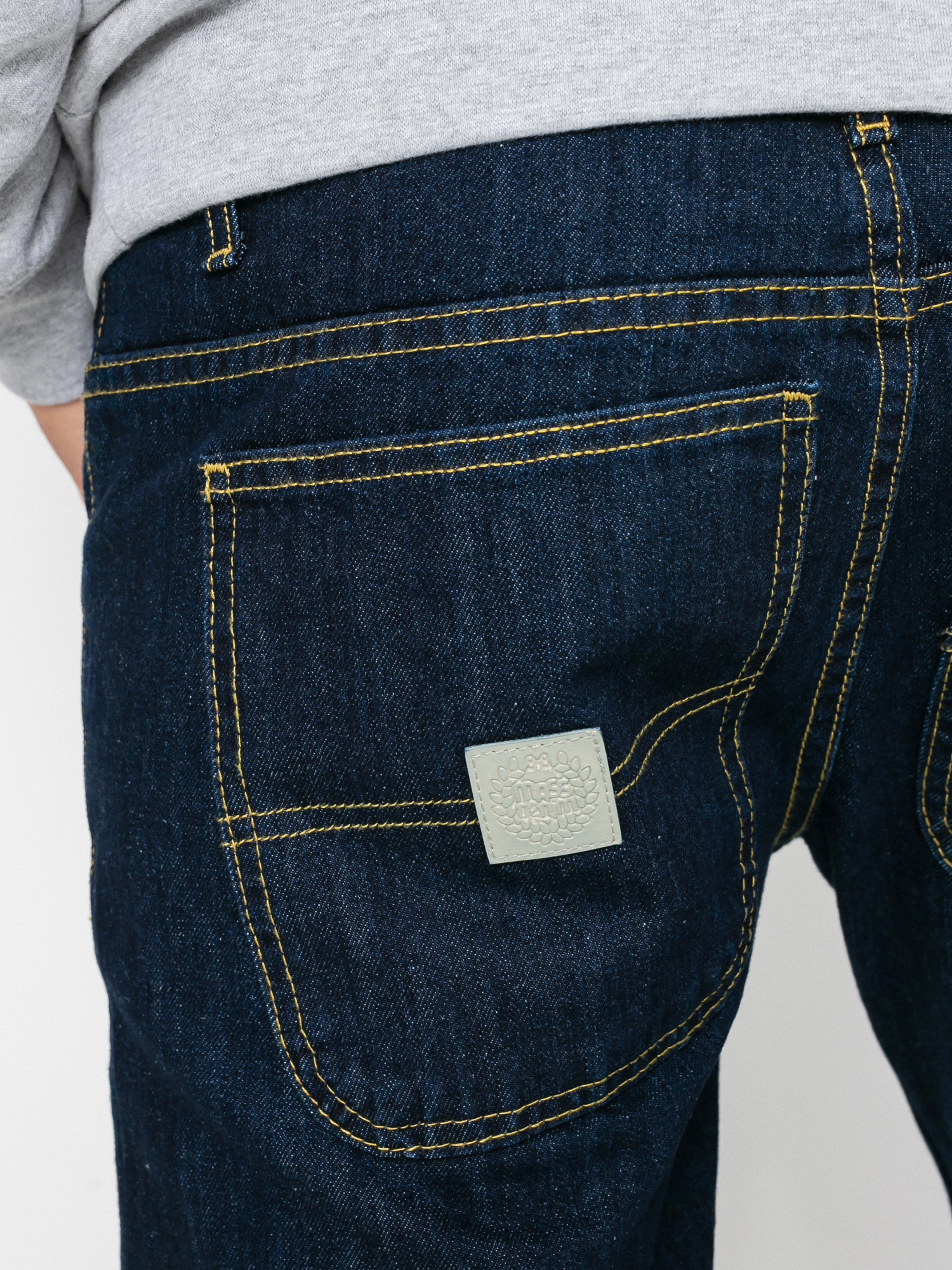 Spodnie MassDnm Base Jogger Jeans Sneaker Fit (Dark Blue)