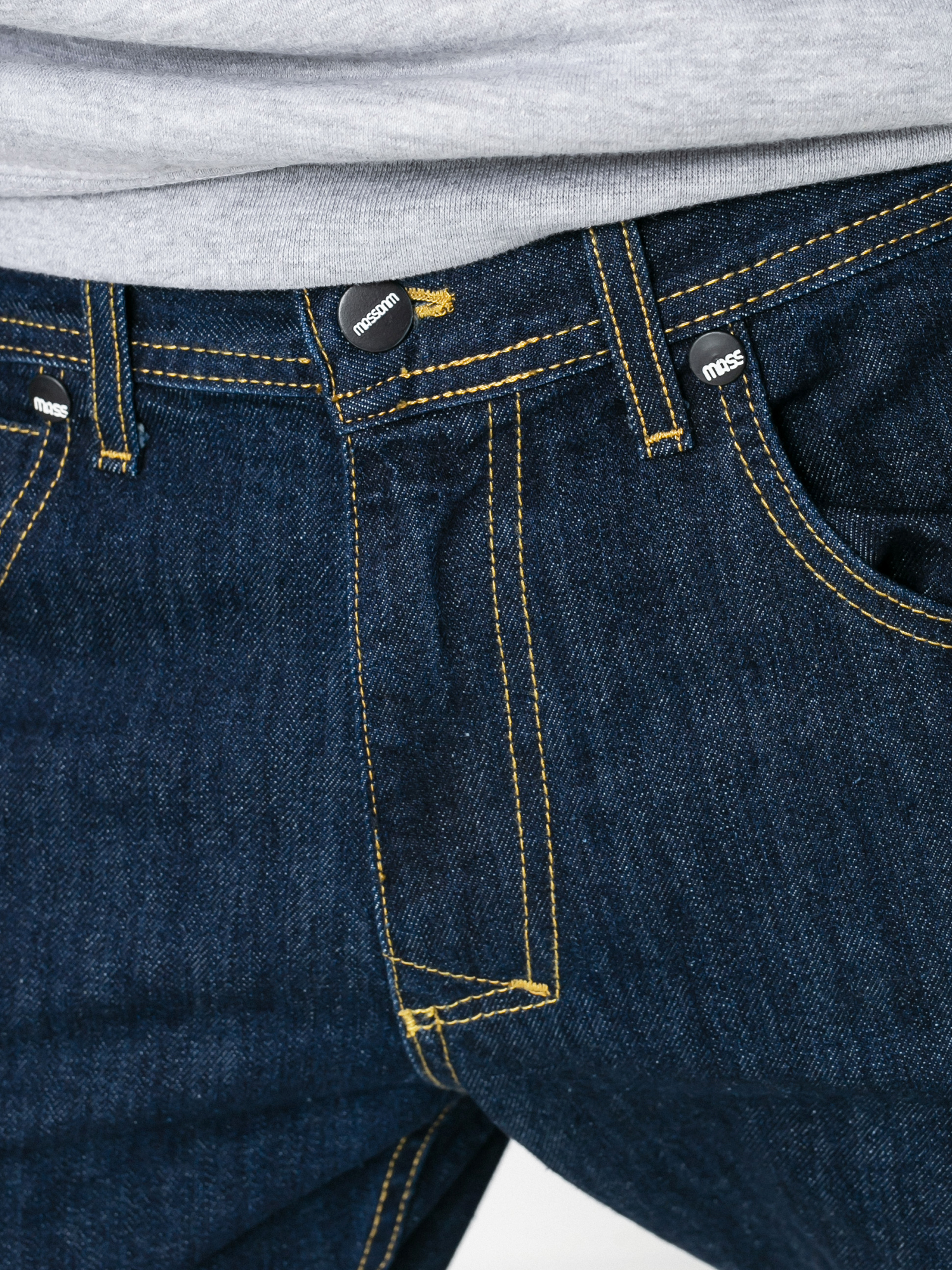 Spodnie MassDnm Base Jogger Jeans Sneaker Fit (Dark Blue)