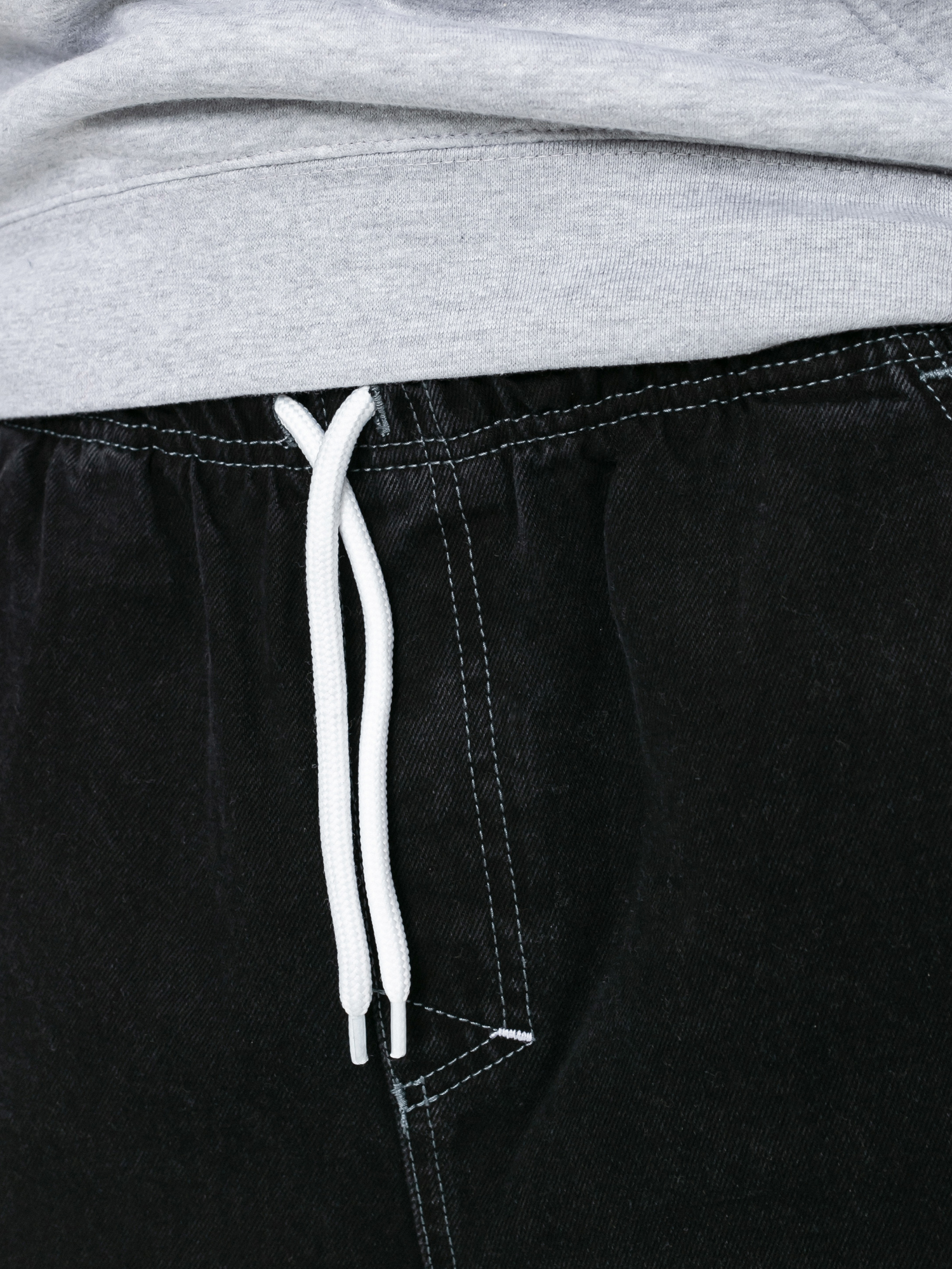 Spodnie MassDnm Signature Joggers Jeans (black rinse)