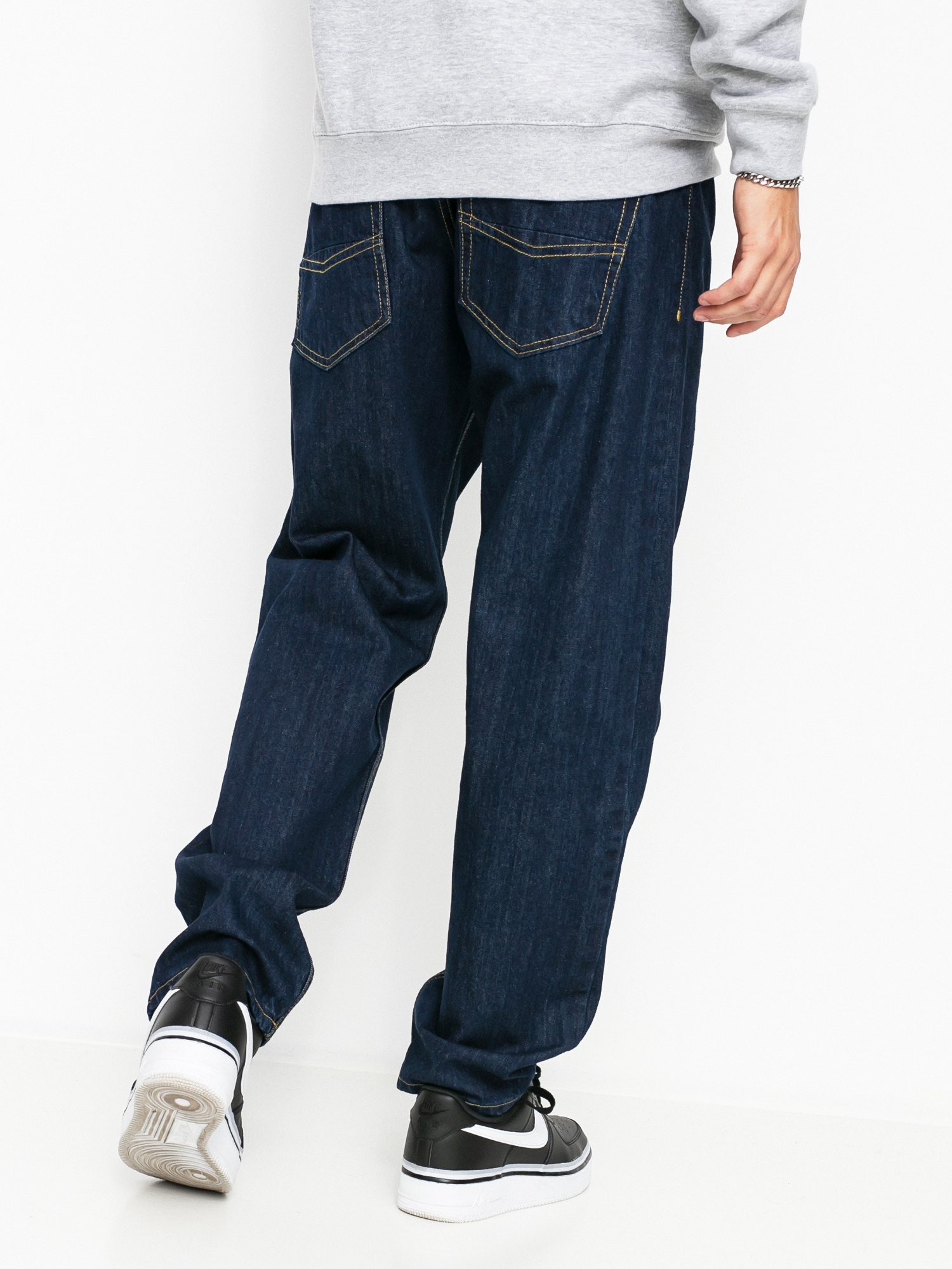 Spodnie MassDnm Slang Jeans Baggi Fit (Dark Blue)