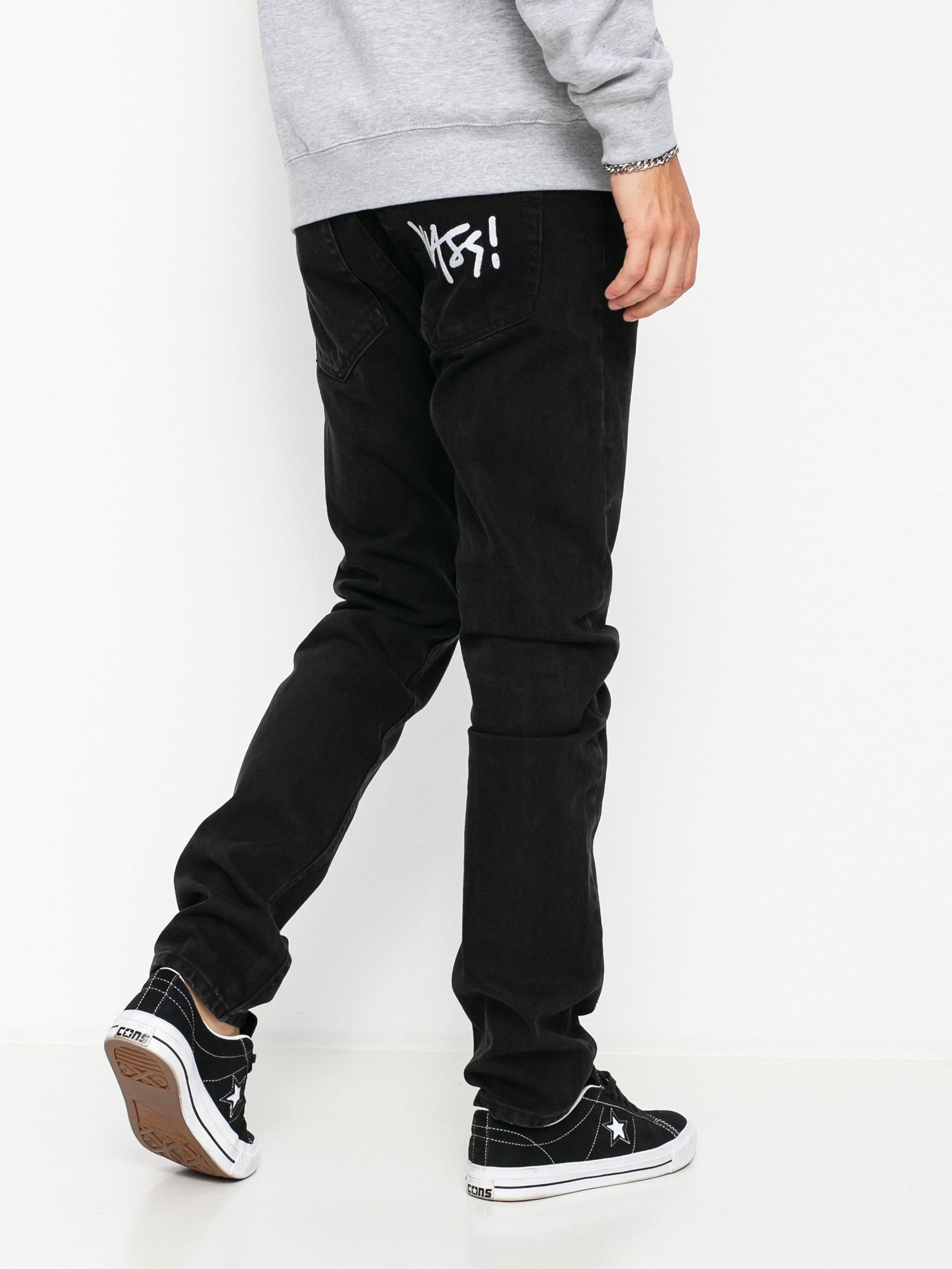 Spodnie MassDnm Signature (black rinse)