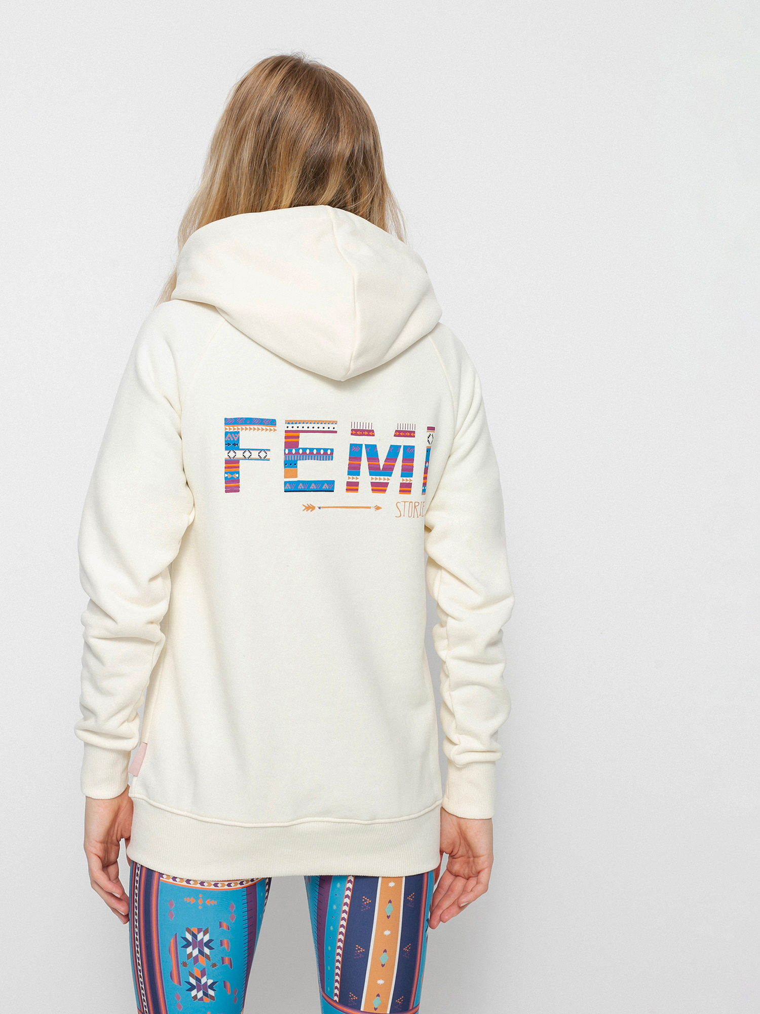 Bluza z kapturem Femi Stories Andel ZHD Wmn (ecr)