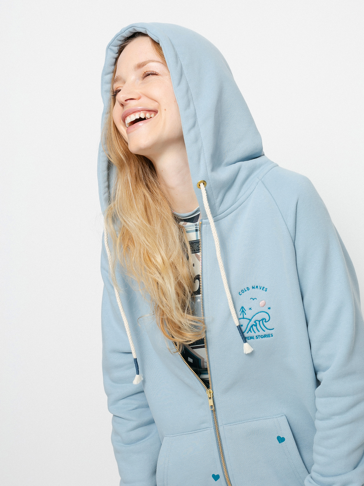 Bluza z kapturem Femi Stories Kira ZHD Wmn (cob)