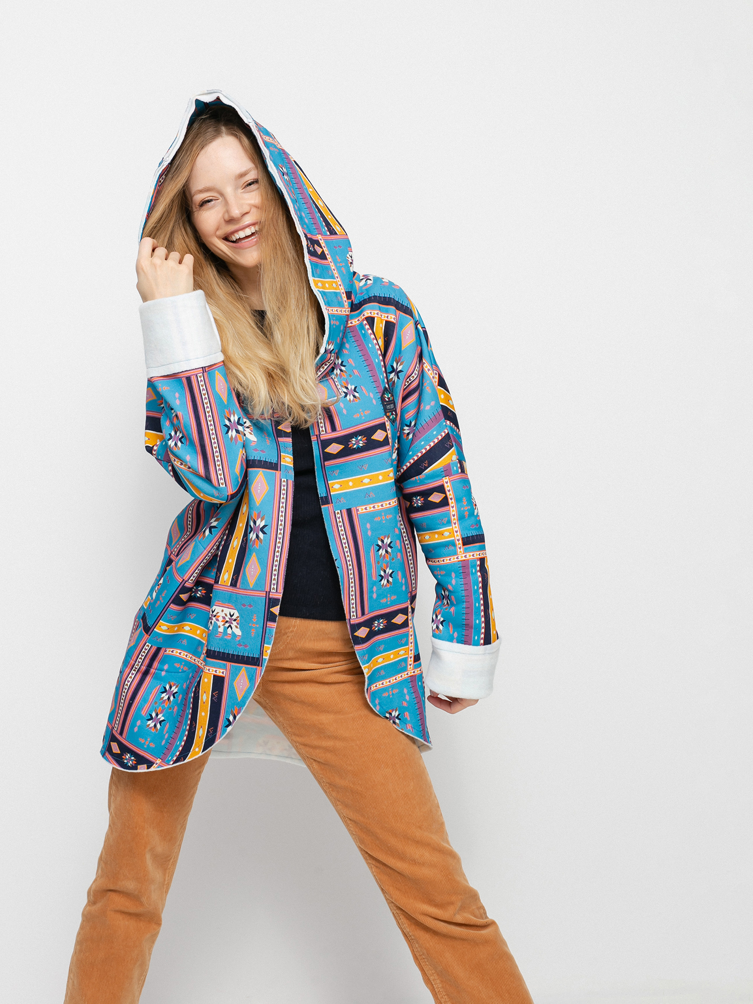 Bluza z kapturem Femi Stories Oshi ZHD Wmn (wds)