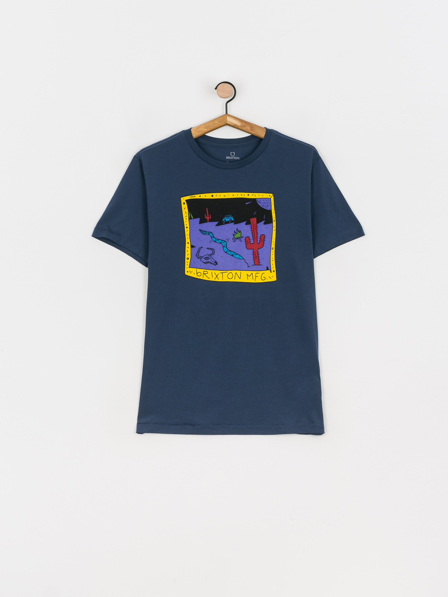 T-shirt Brixton Tablet Tlrt (joe blue)