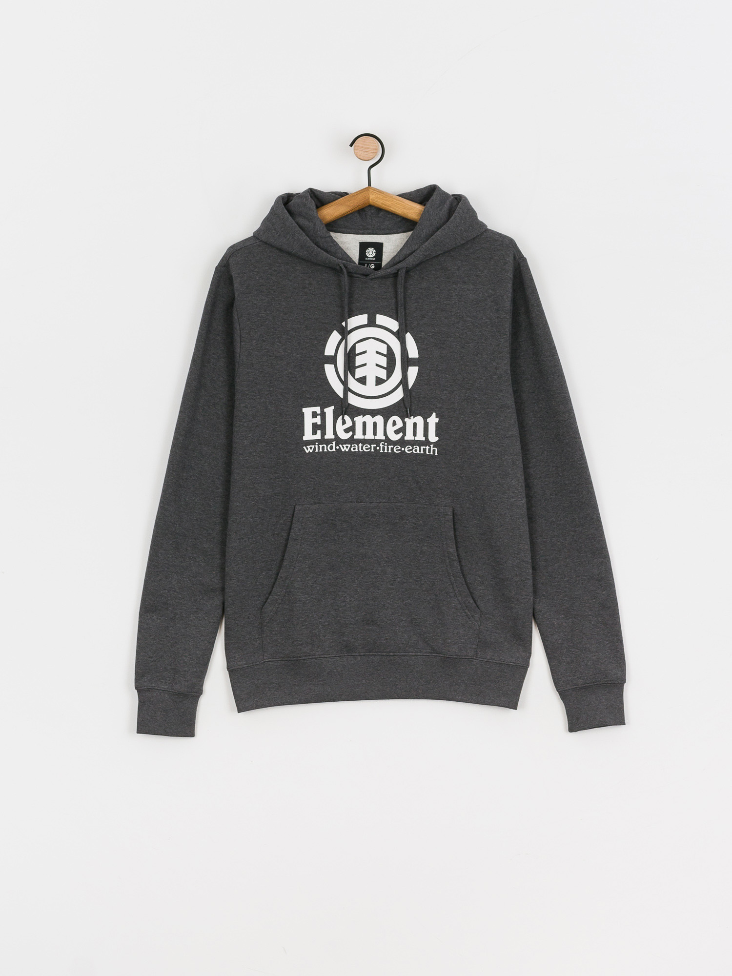 Bluza z kapturem Element Vertical HD (charcoal heathe)