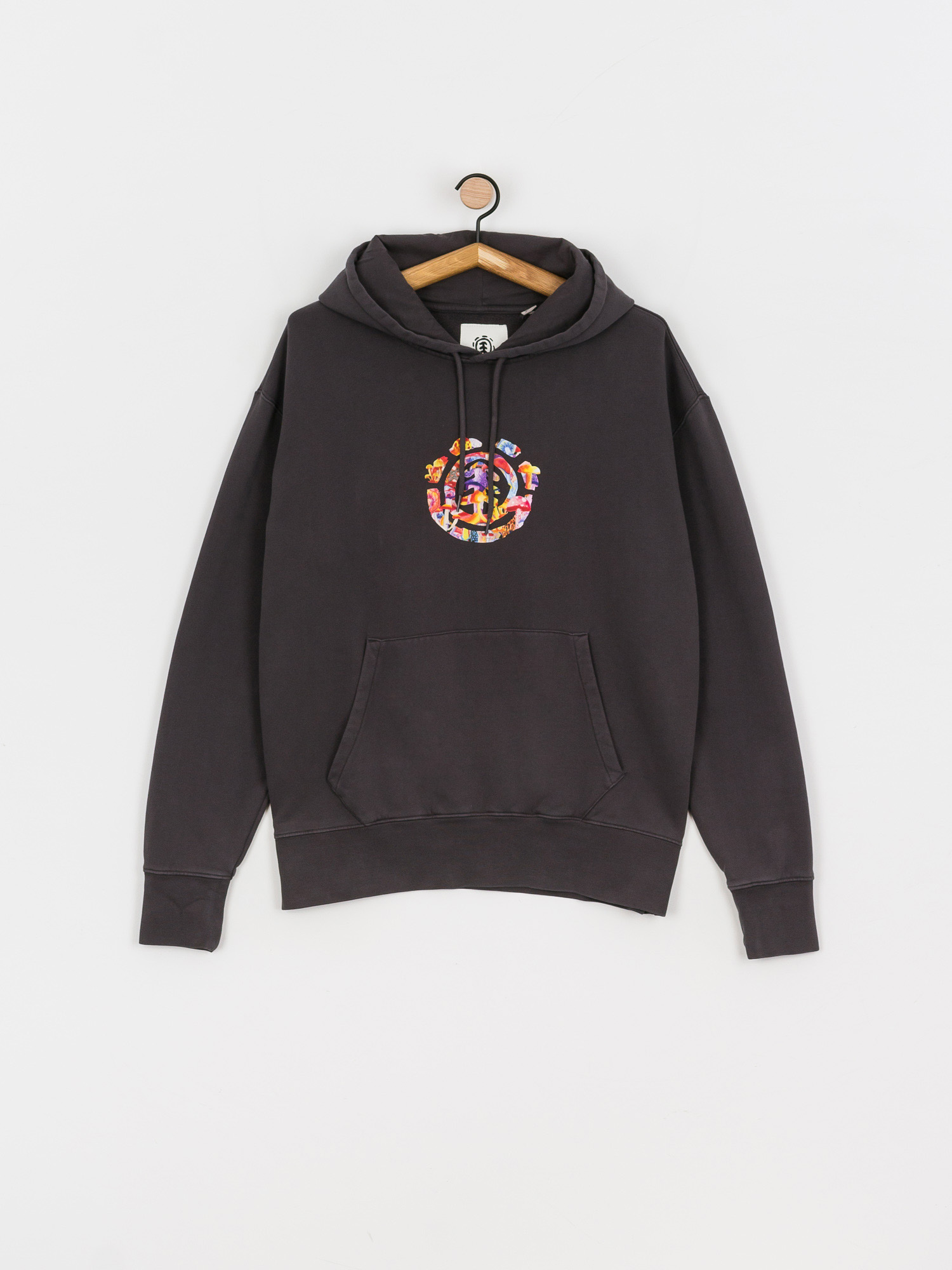 Bluza z kapturem Element Shrooms Tree HD (off black)