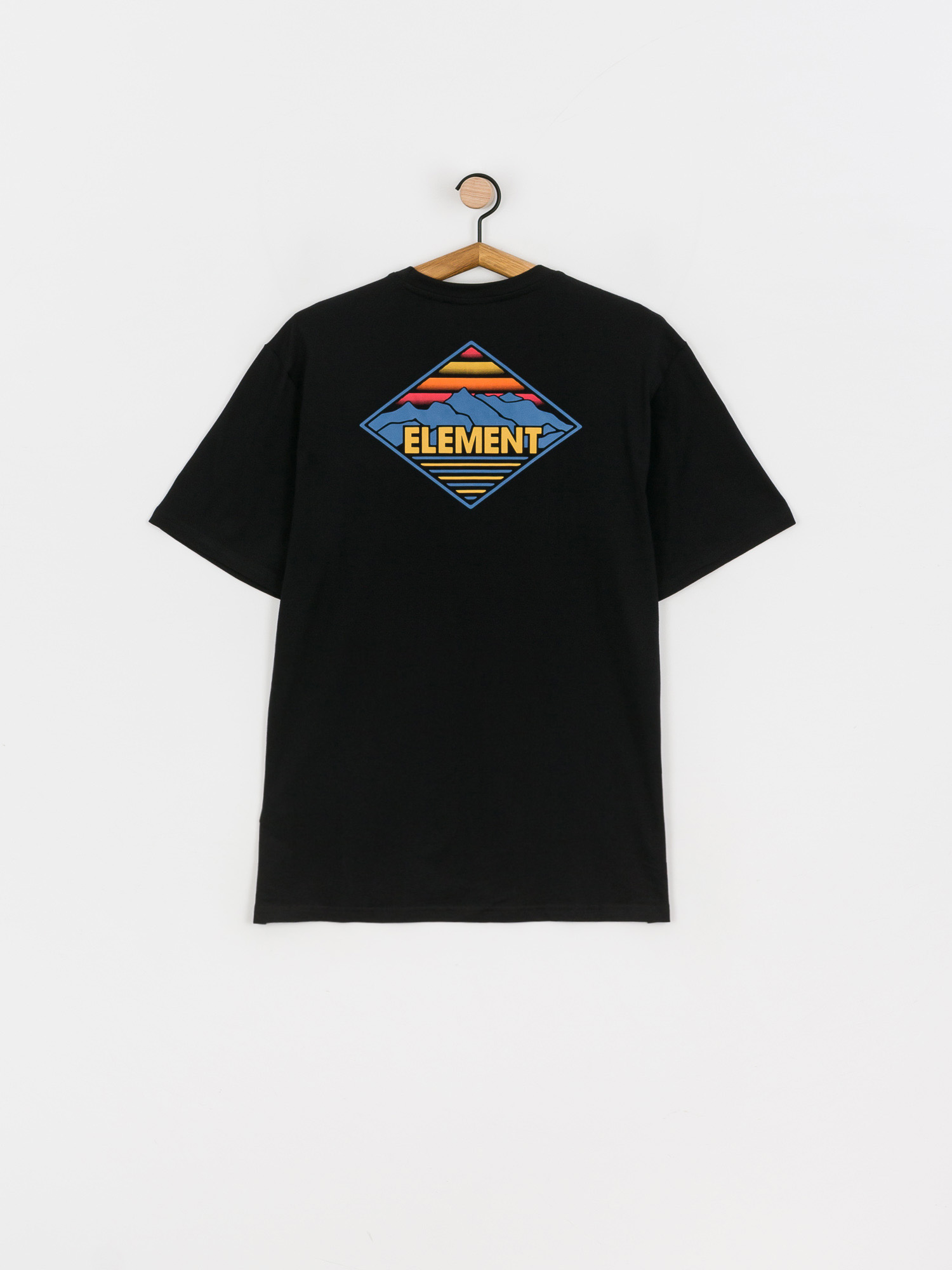 T-shirt Element Valemont (flint black)