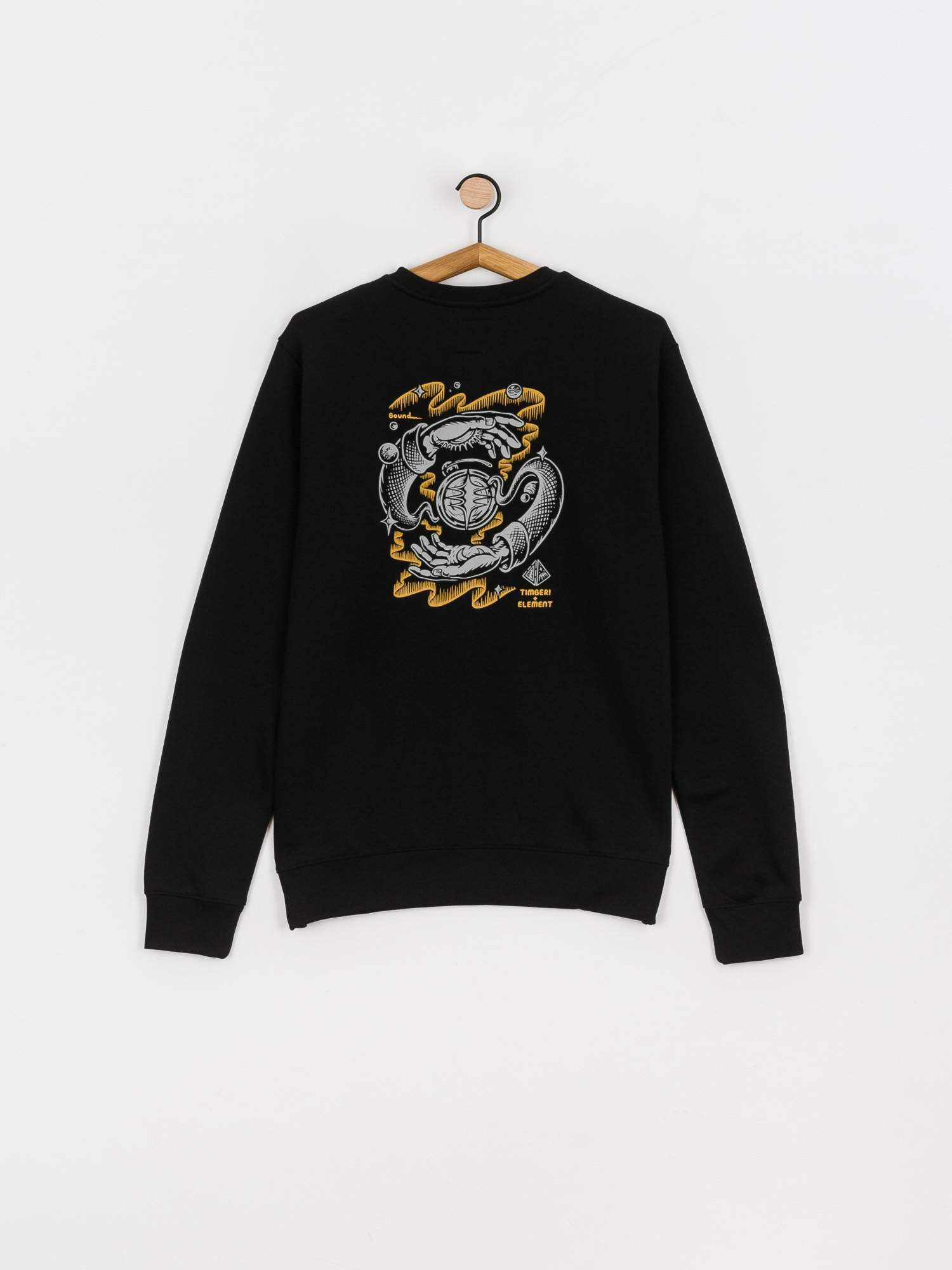 Bluza Element Rotation Crew (flint black)