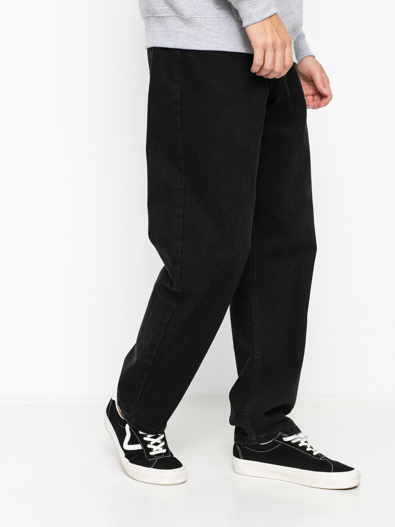 Spodnie MassDnm Slang Jeans Baggi Fit (black stone wash)