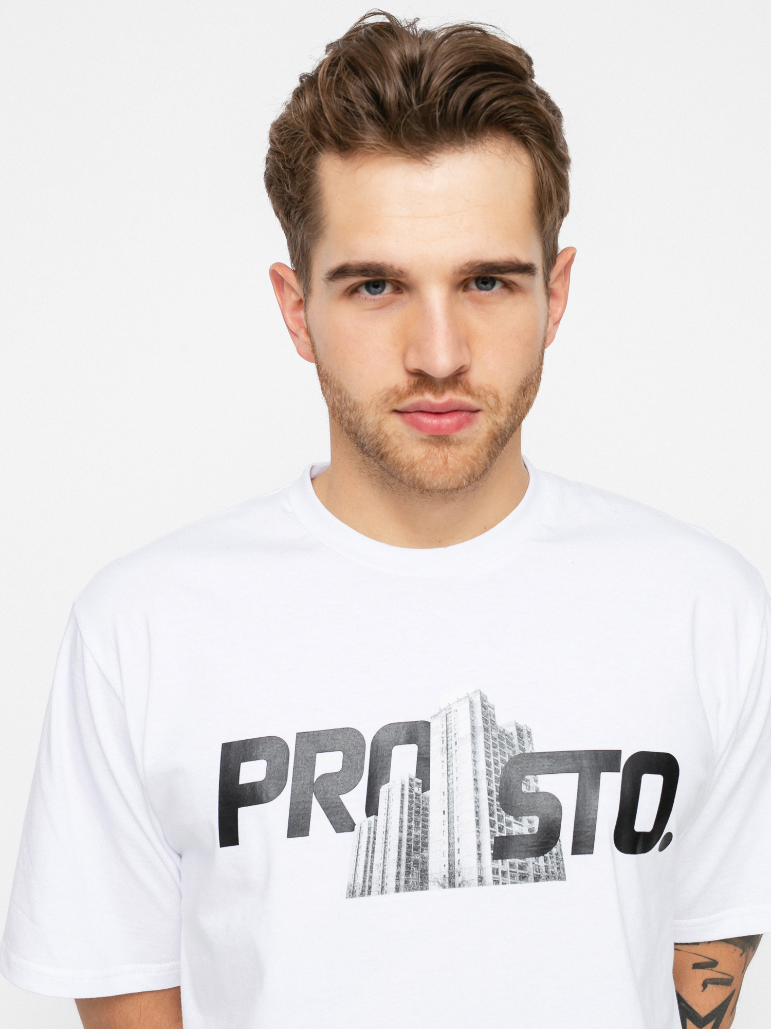 T-shirt Prosto Gotham (white)