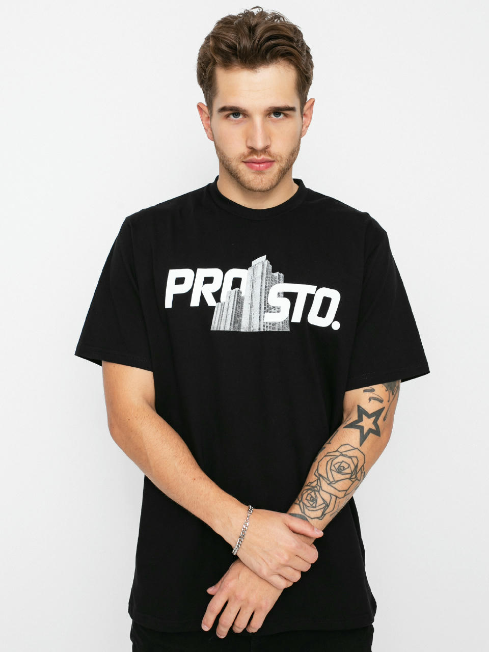 T-shirt Prosto Gotham (black)