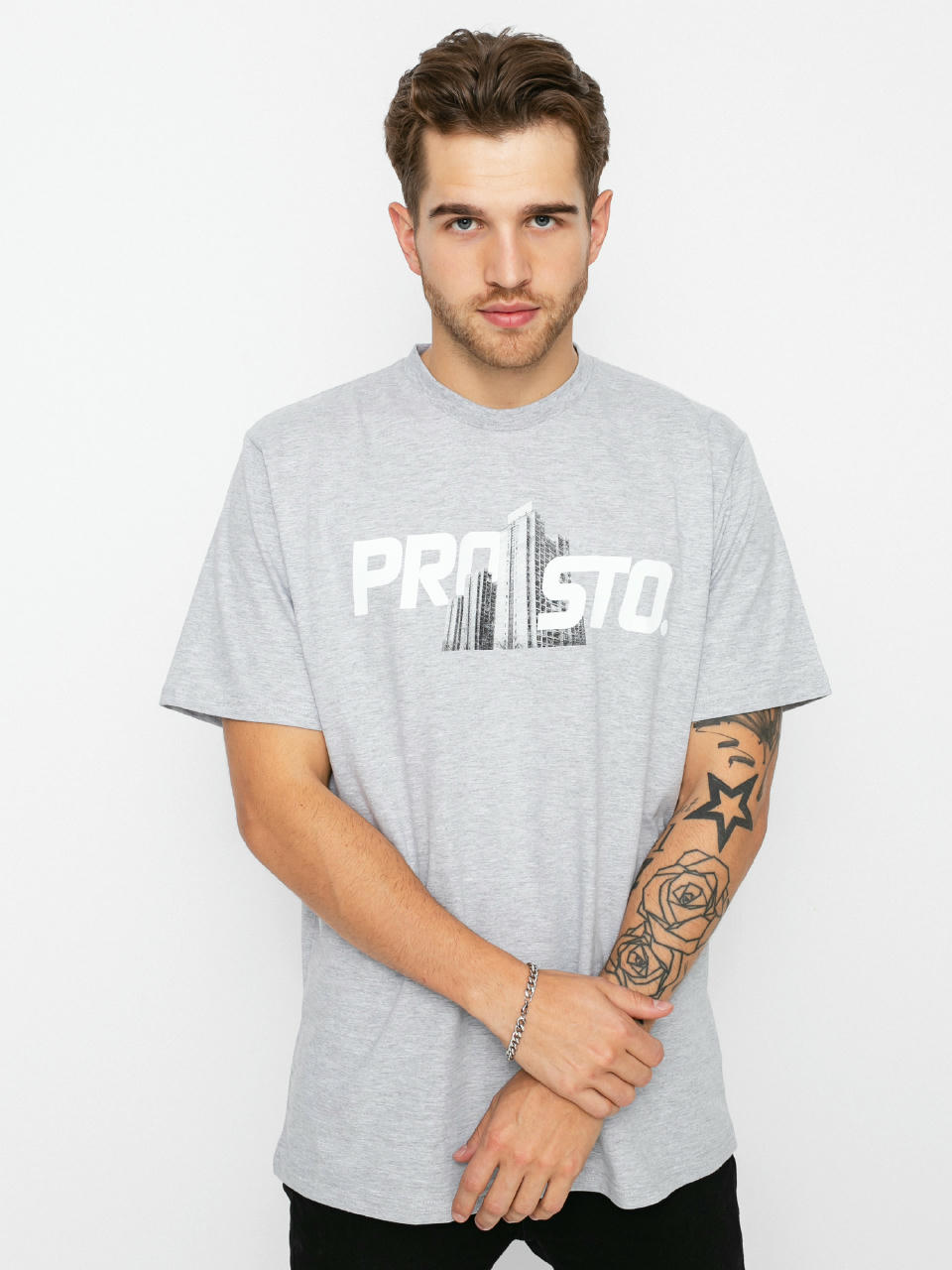 T-shirt Prosto Gotham (grey)