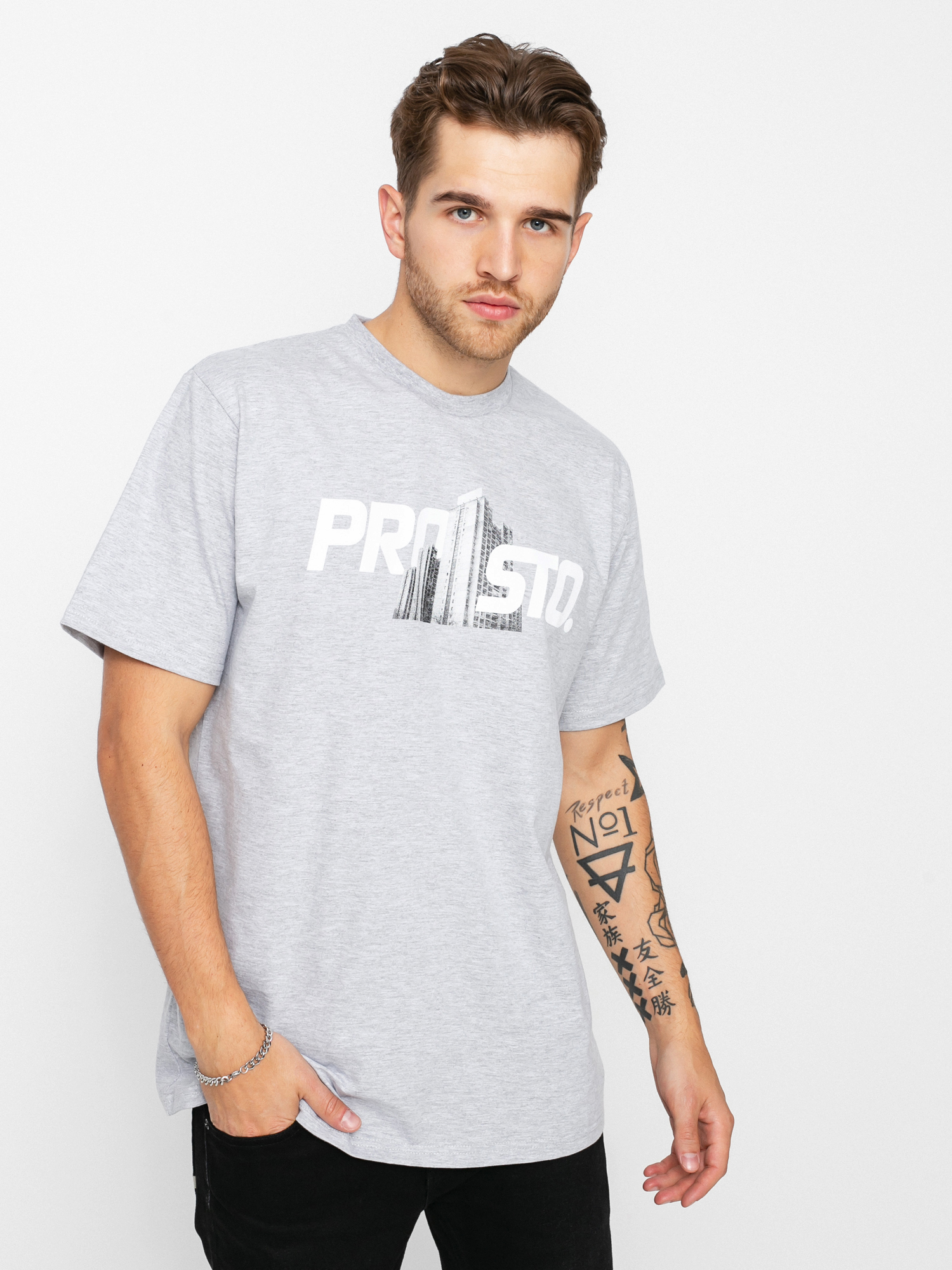 T-shirt Prosto Gotham (grey)