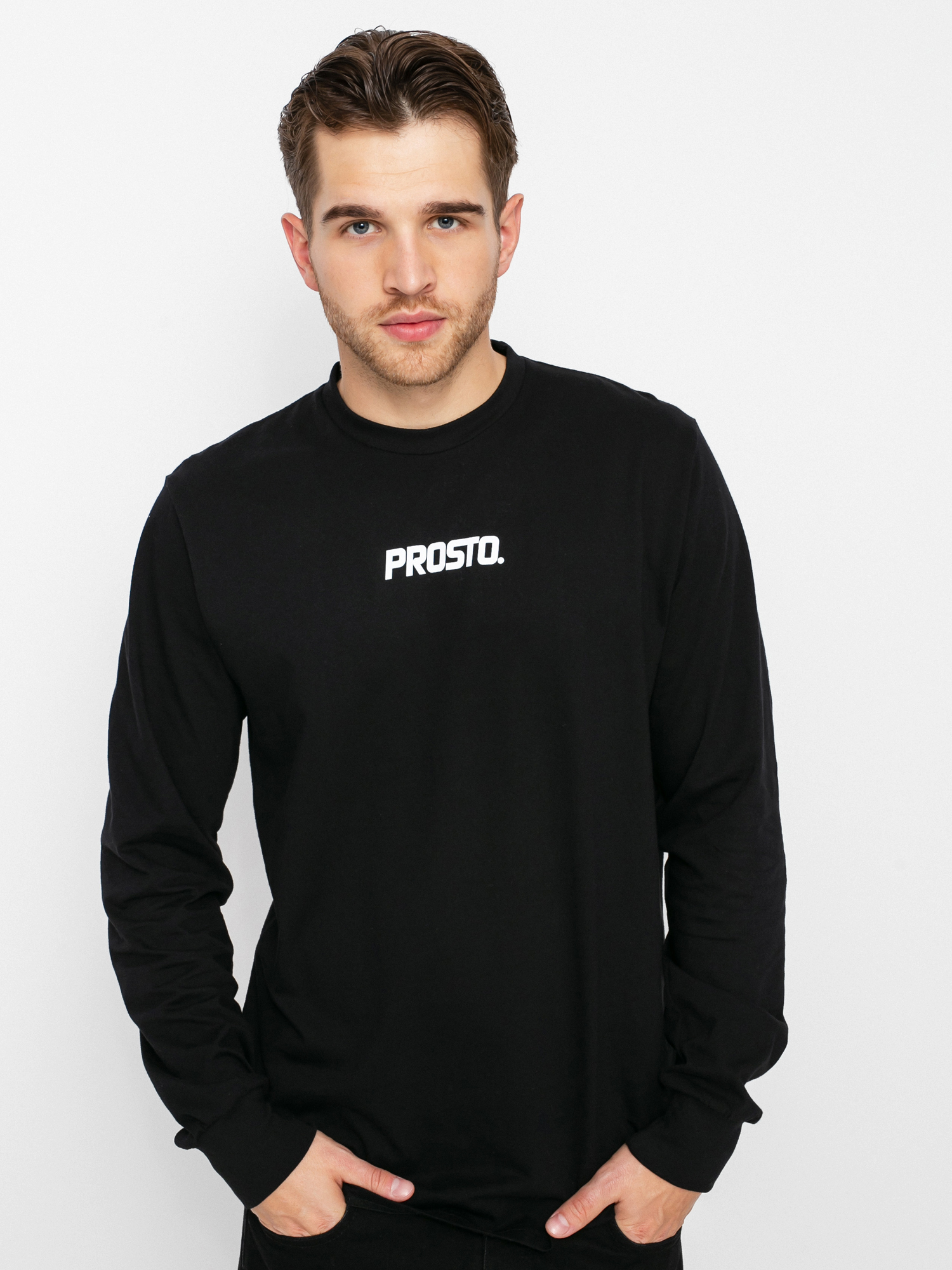 Longsleeve Prosto Basic (black)