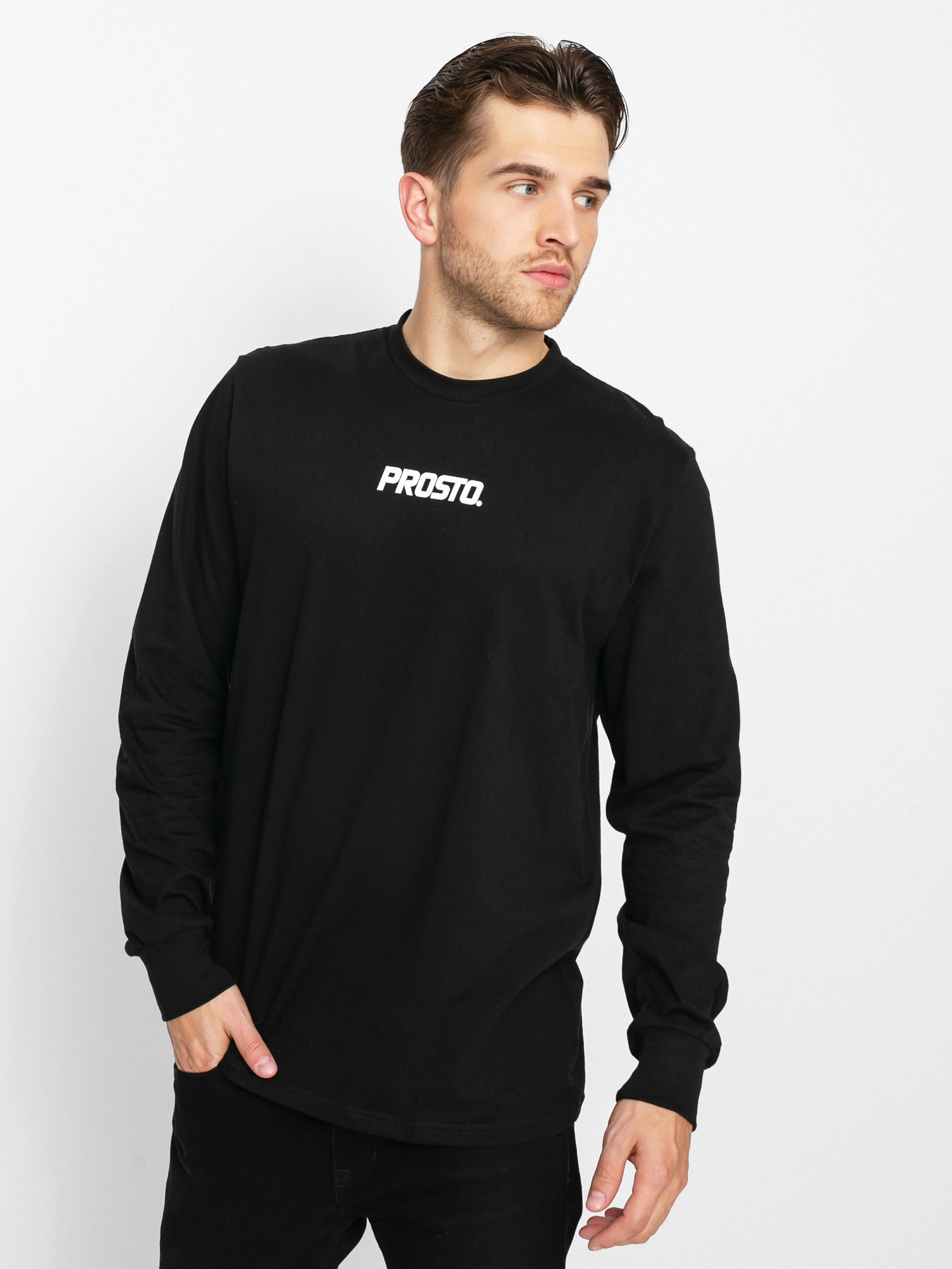 Longsleeve Prosto Basic (black)