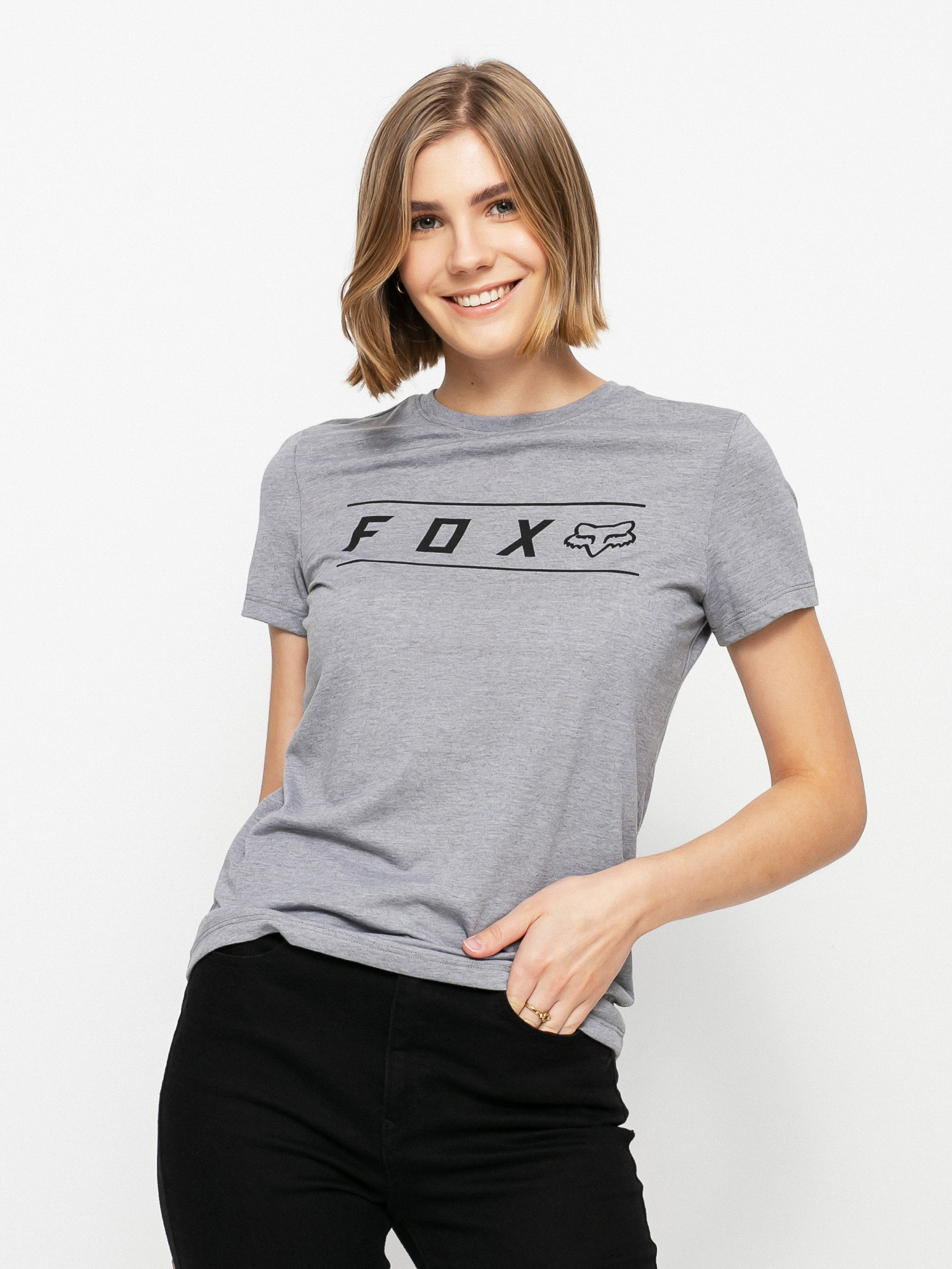 T-shirt Fox Pinnacle Tech Wmn (htr graph)