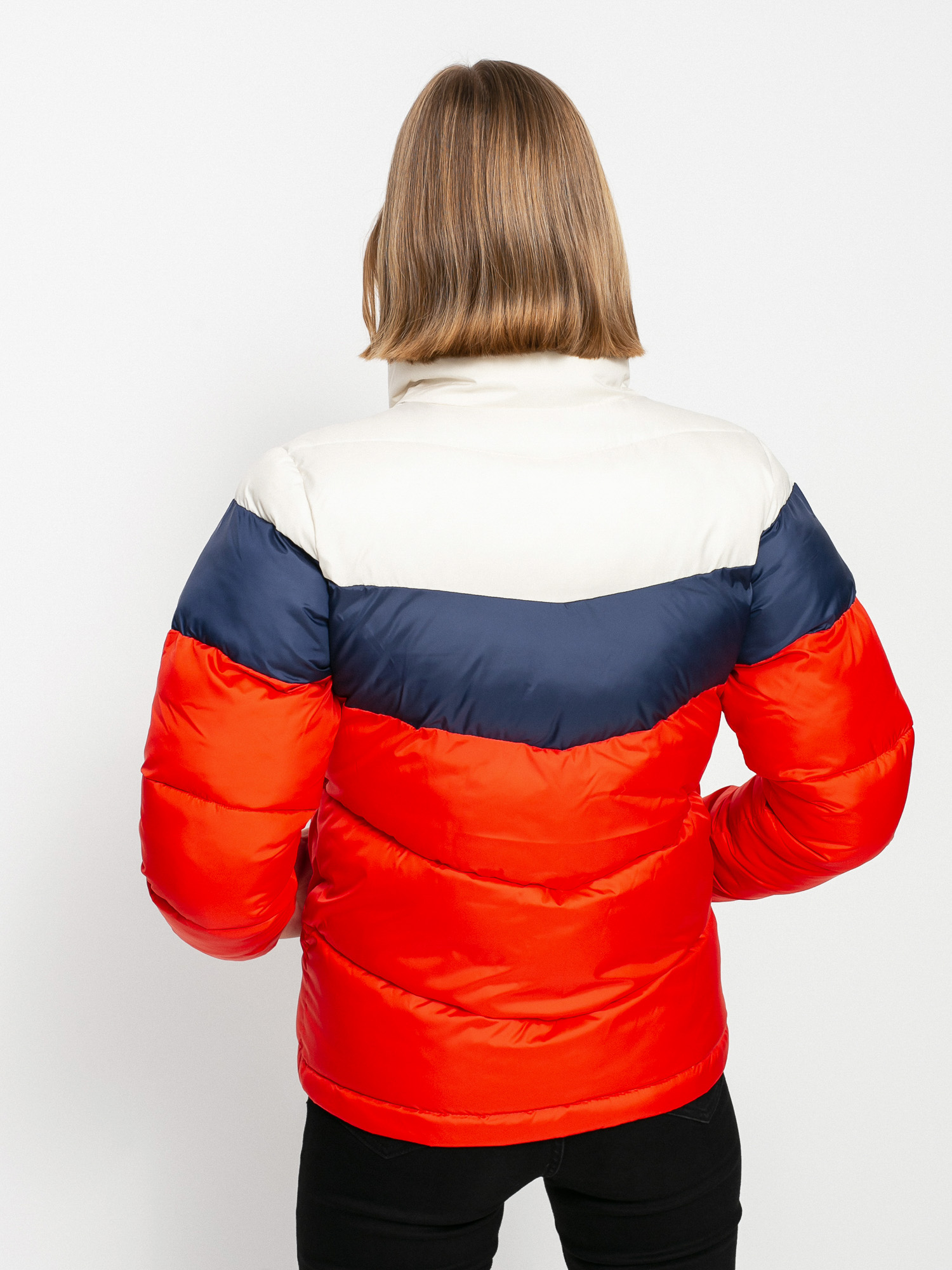 Kurtka Columbia Puffect Wmn (bold orange/nocturnal)