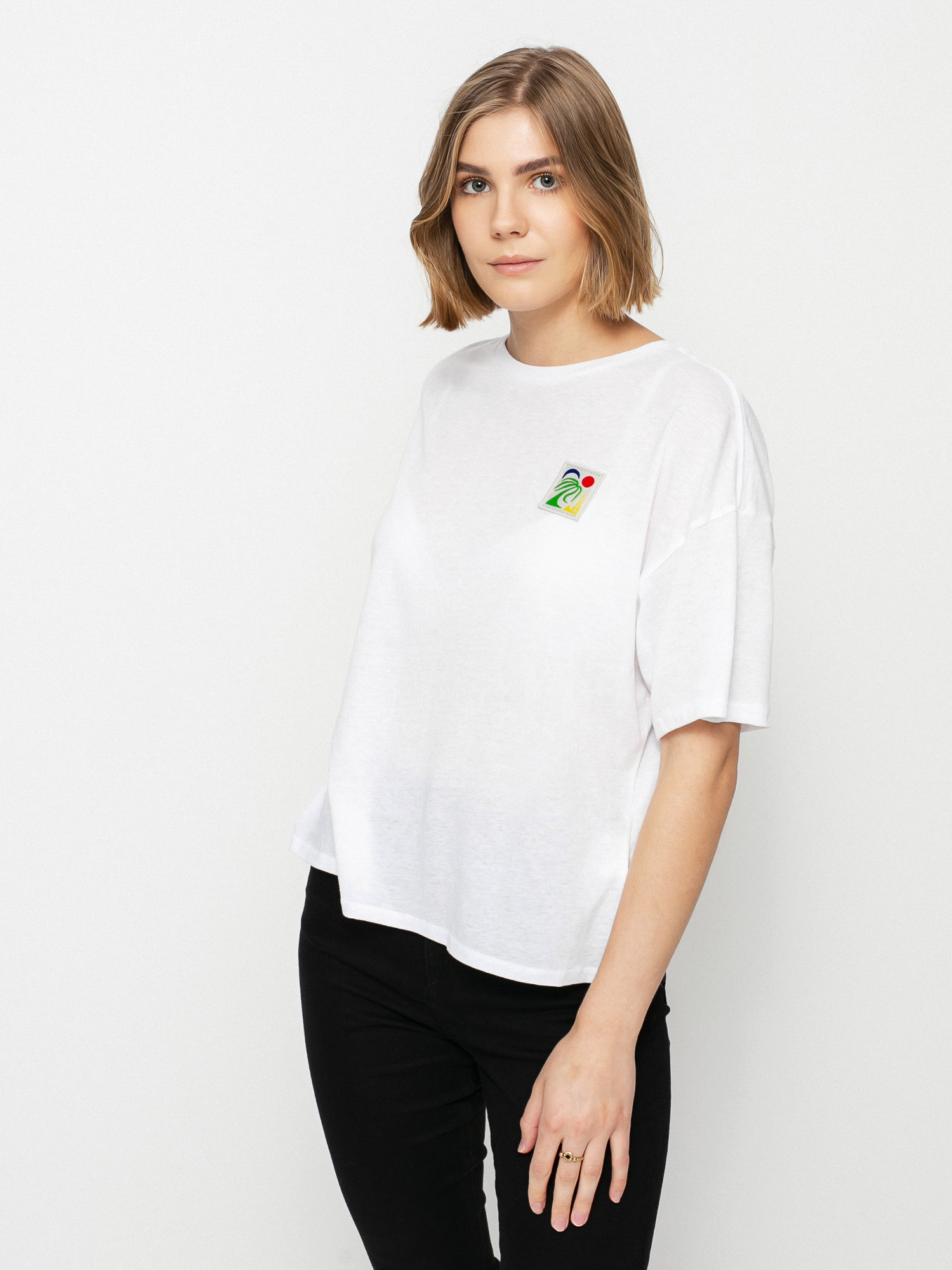 T-shirt RVCA Oasis Wmn (vintage white)