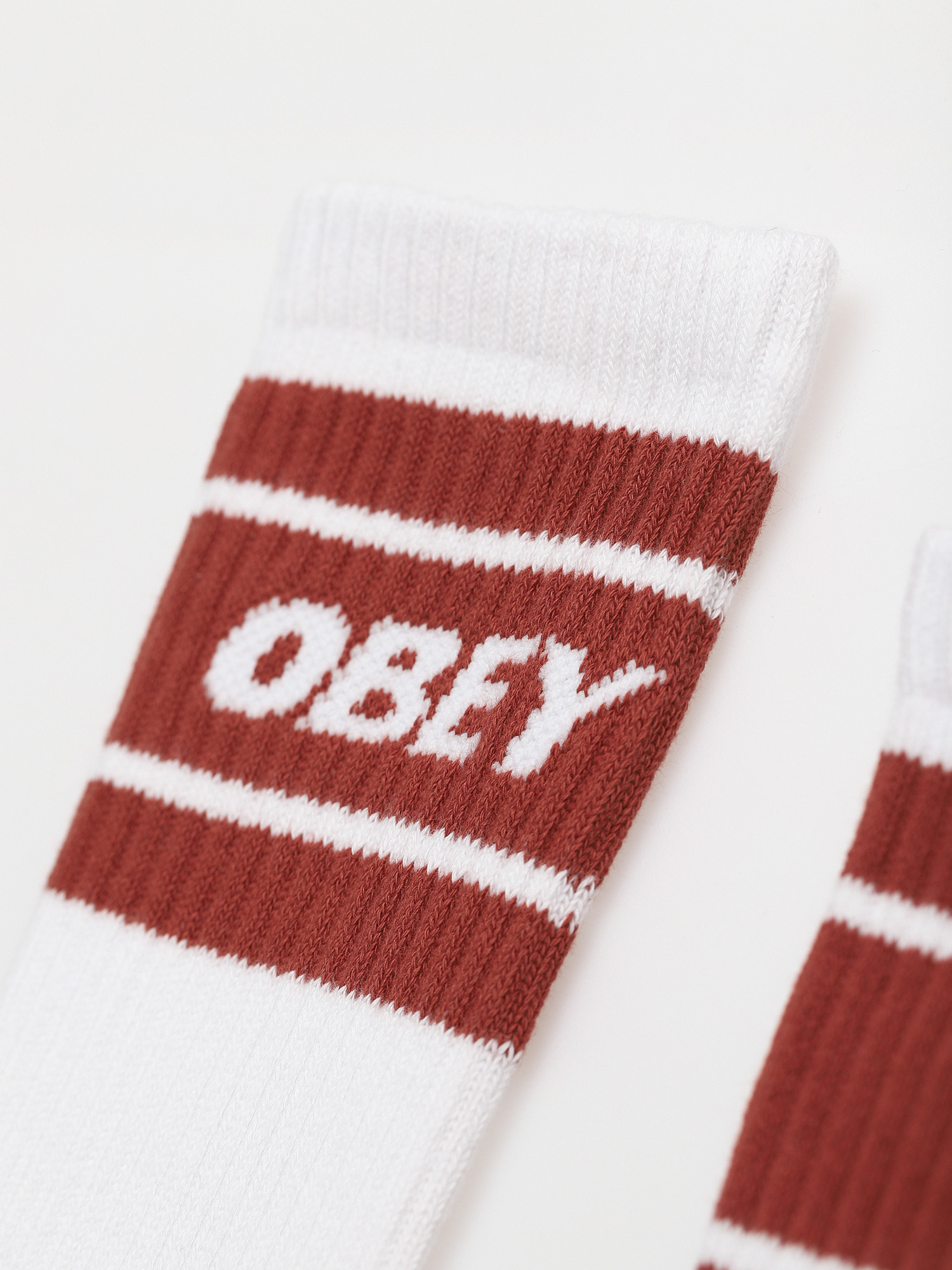 Skarpetki OBEY Cooper II (white/hot sauce)