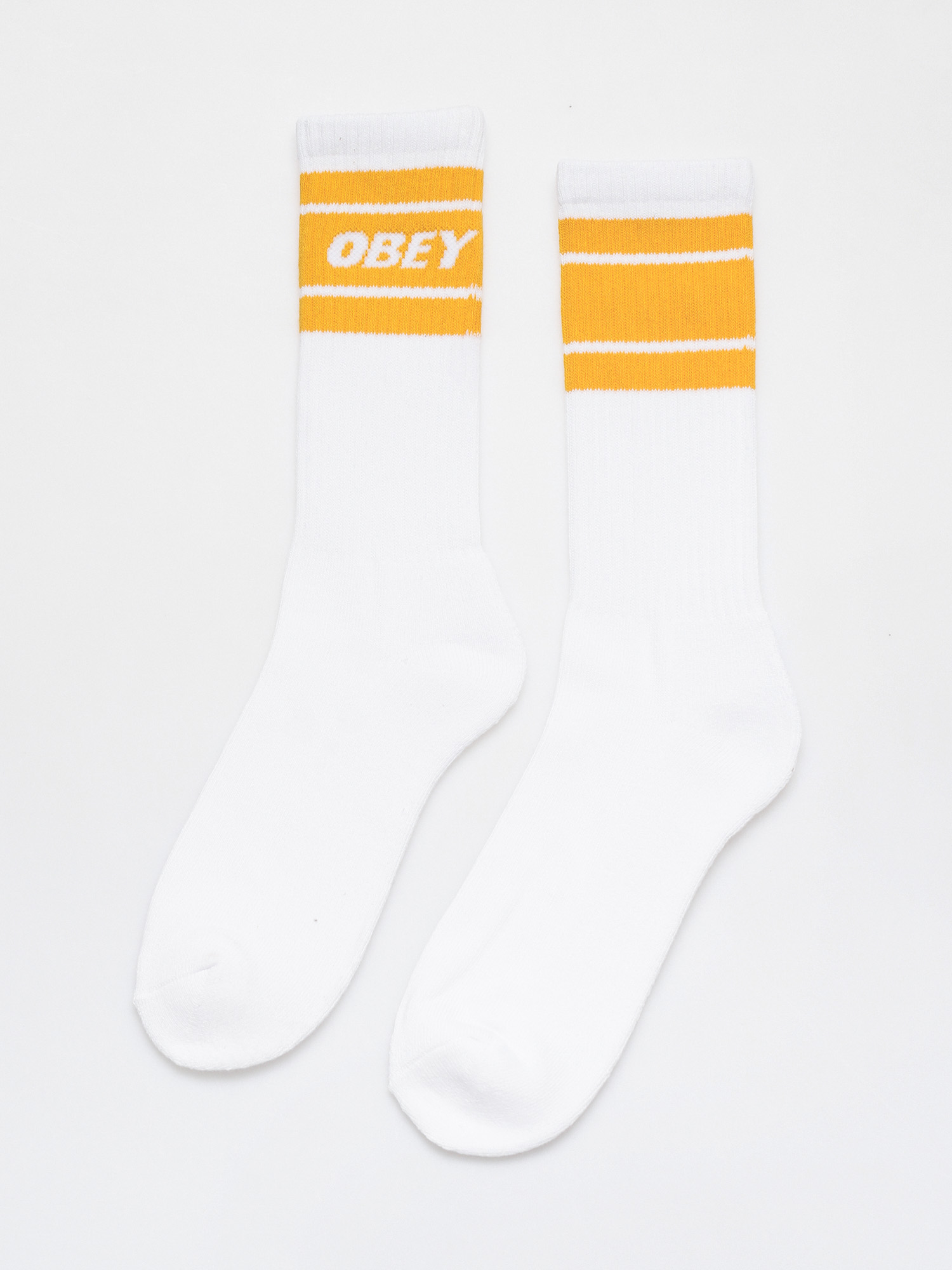 Skarpetki OBEY Cooper II (white/saffron)
