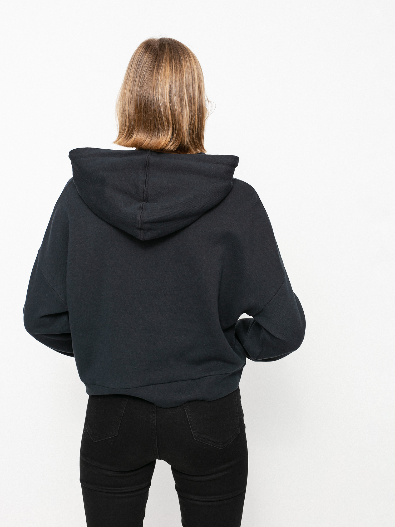 Bluza z kapturem RVCA Leines Tigerface HD Wmn (true black)