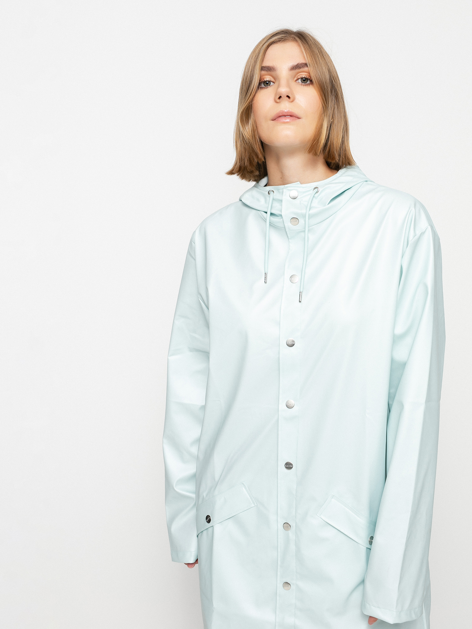 Kurtka Rains Long Jacket (ice)