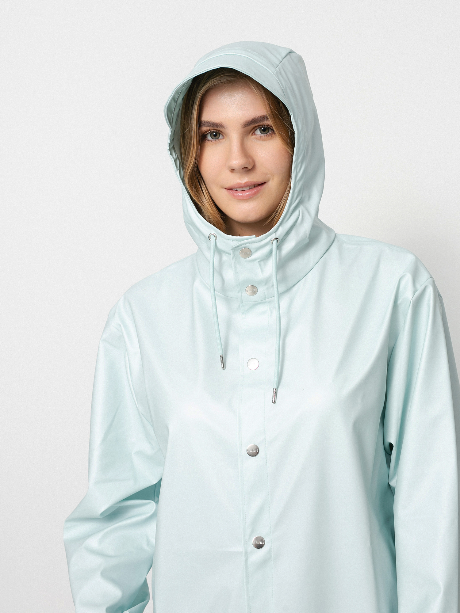 Kurtka Rains Long Jacket (ice)