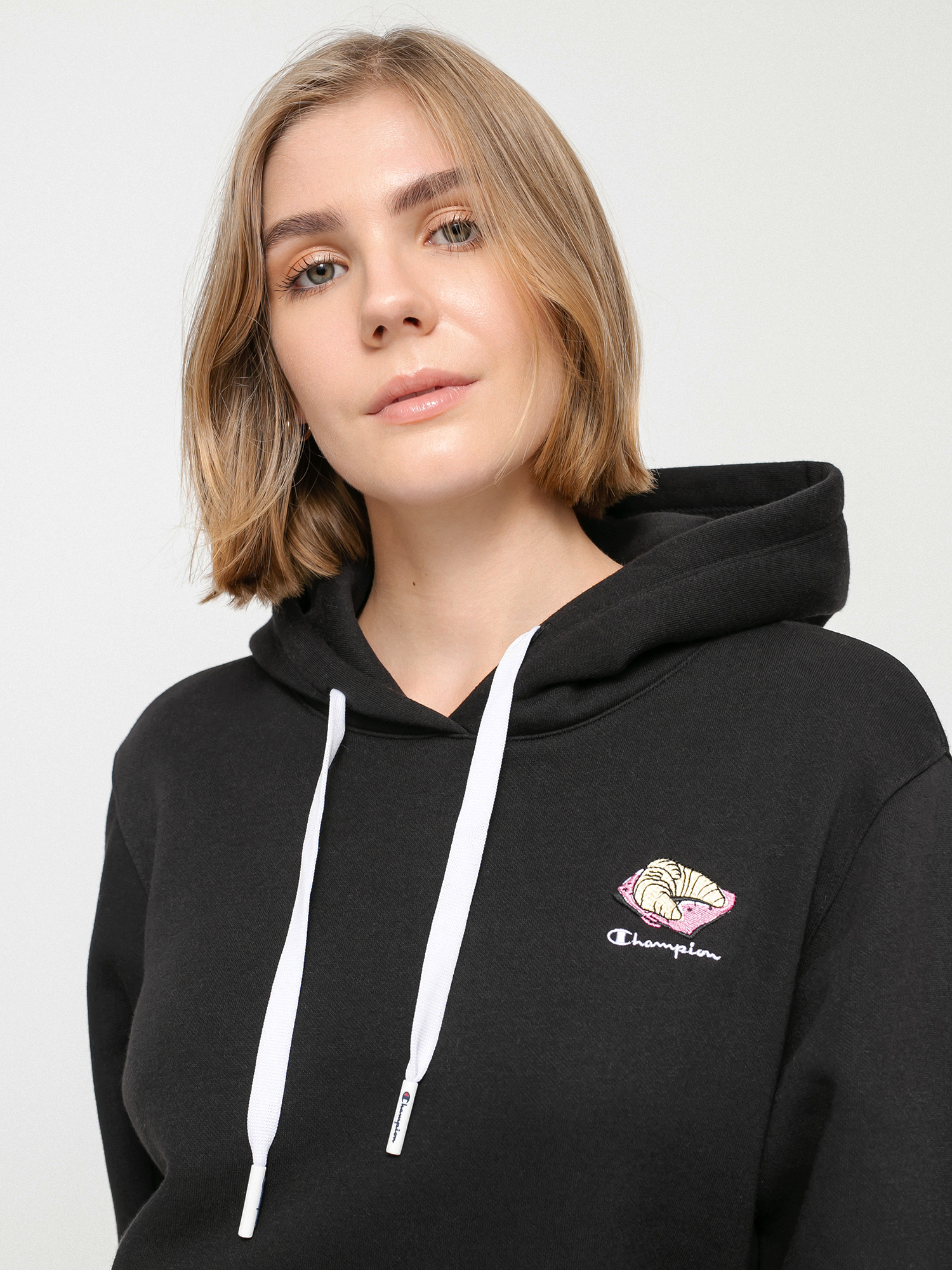 Bluza z kapturem Champion Sweatshirt HD 114694 Wmn (nbk)