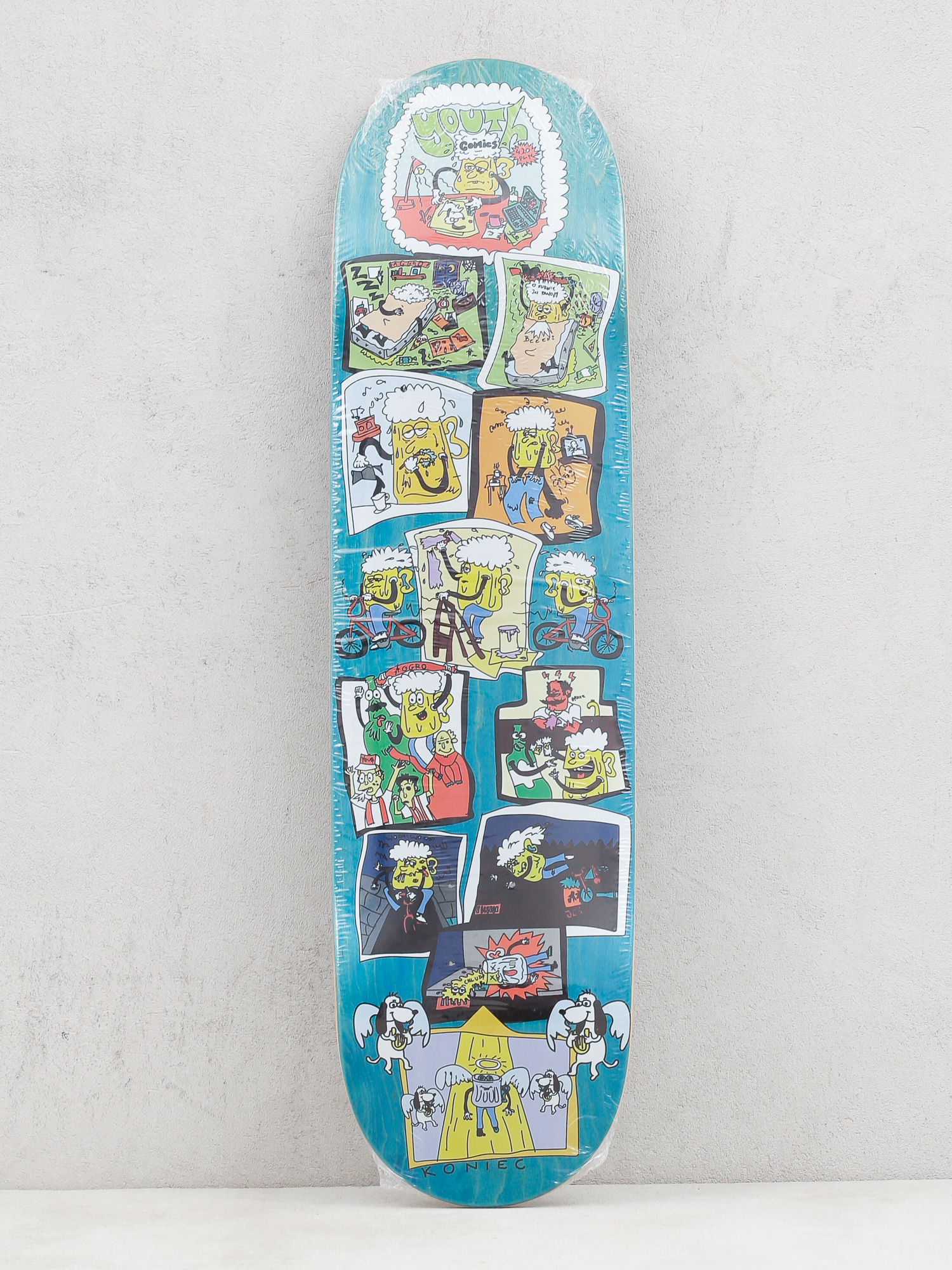 Deck Youth Skateboards Cepik (story of a piwko/teal)