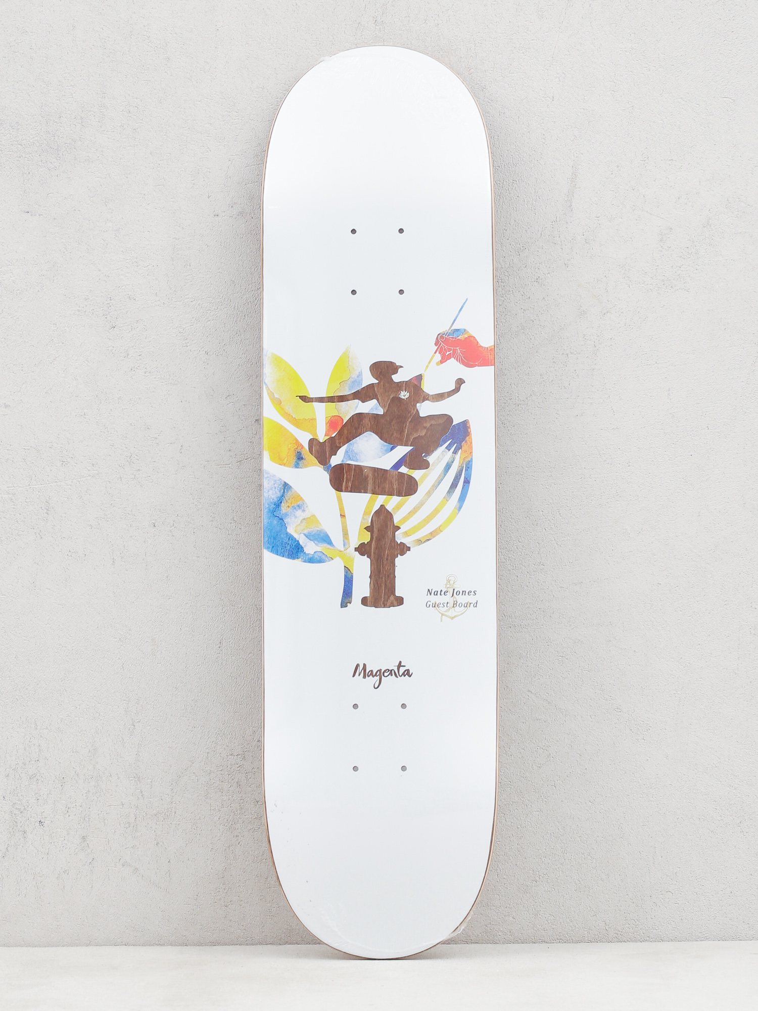 Deck Magenta Nate Jones Guest (white)