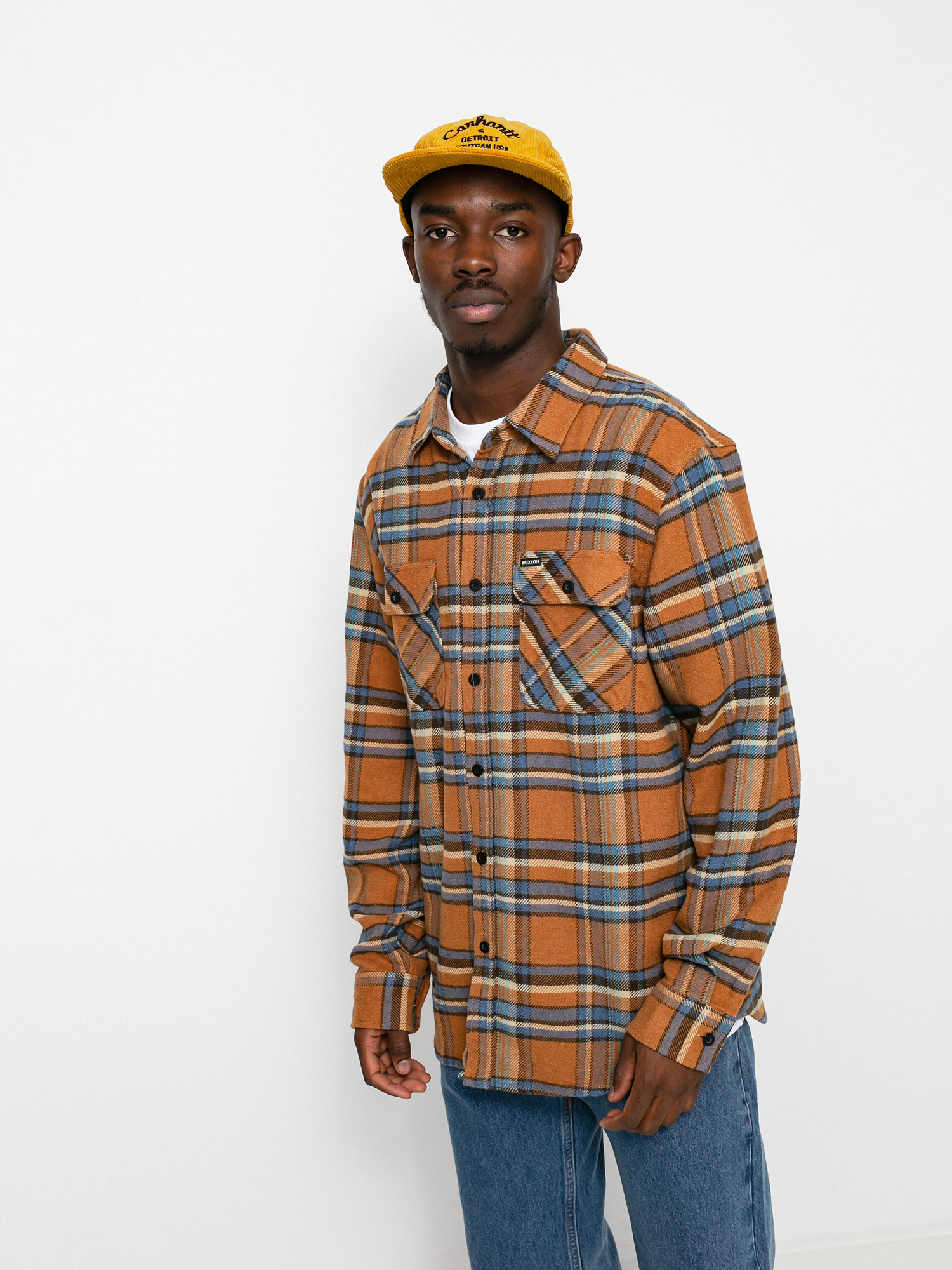 Koszula Brixton Bowery Flannel Ls (lion)