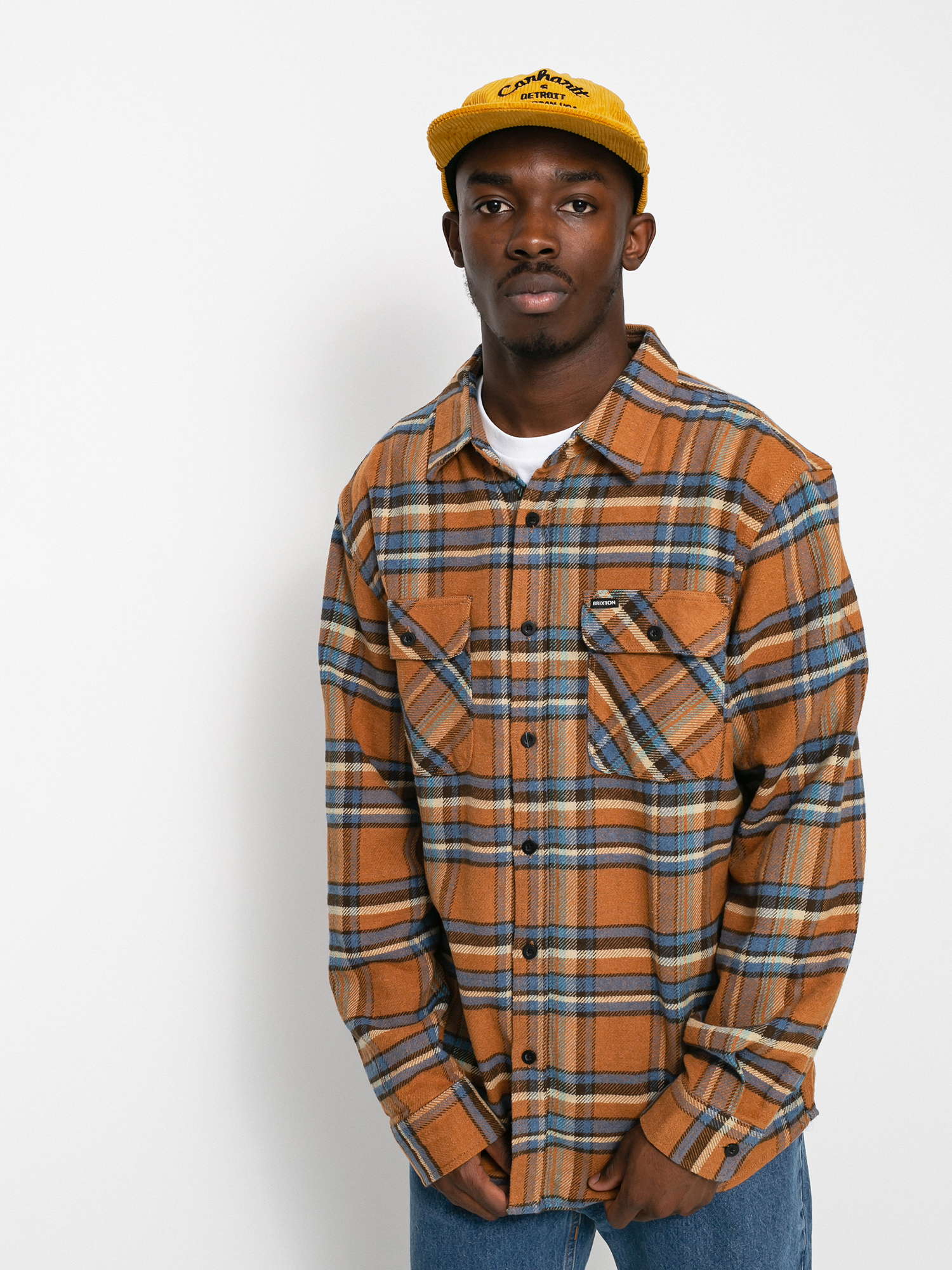 Koszula Brixton Bowery Flannel Ls (lion)