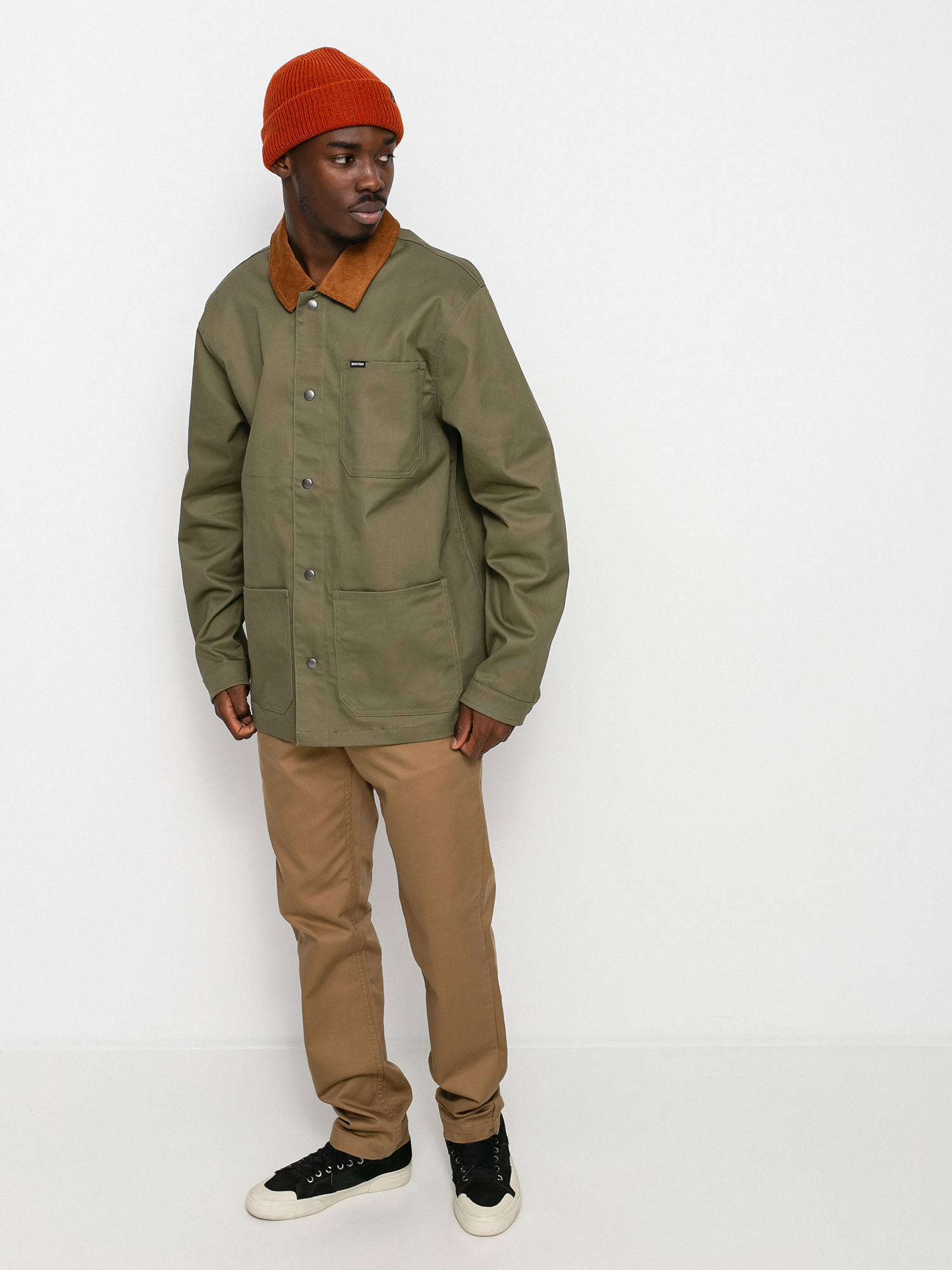 Kurtka Brixton Survey X Chore Coat (military olive)