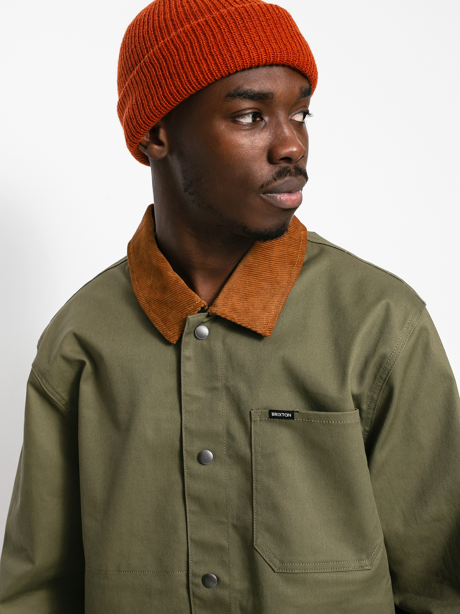 Kurtka Brixton Survey X Chore Coat (military olive)