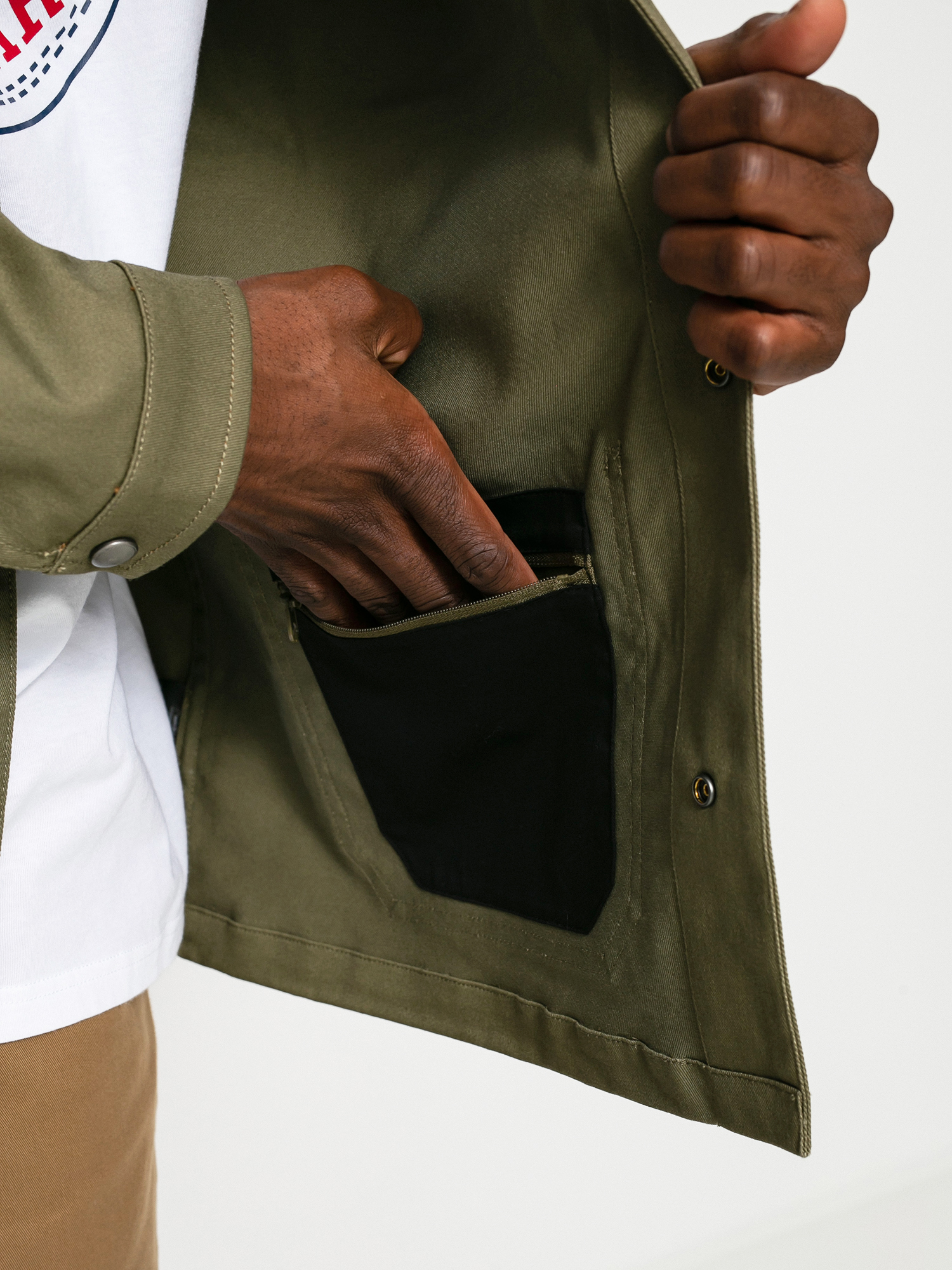 Kurtka Brixton Survey X Chore Coat (military olive)