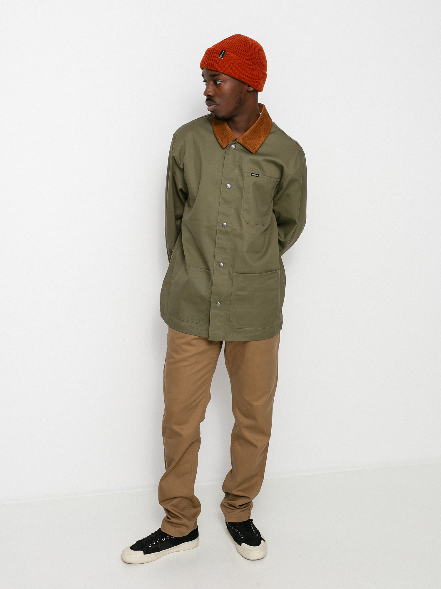 Kurtka Brixton Survey X Chore Coat (military olive)