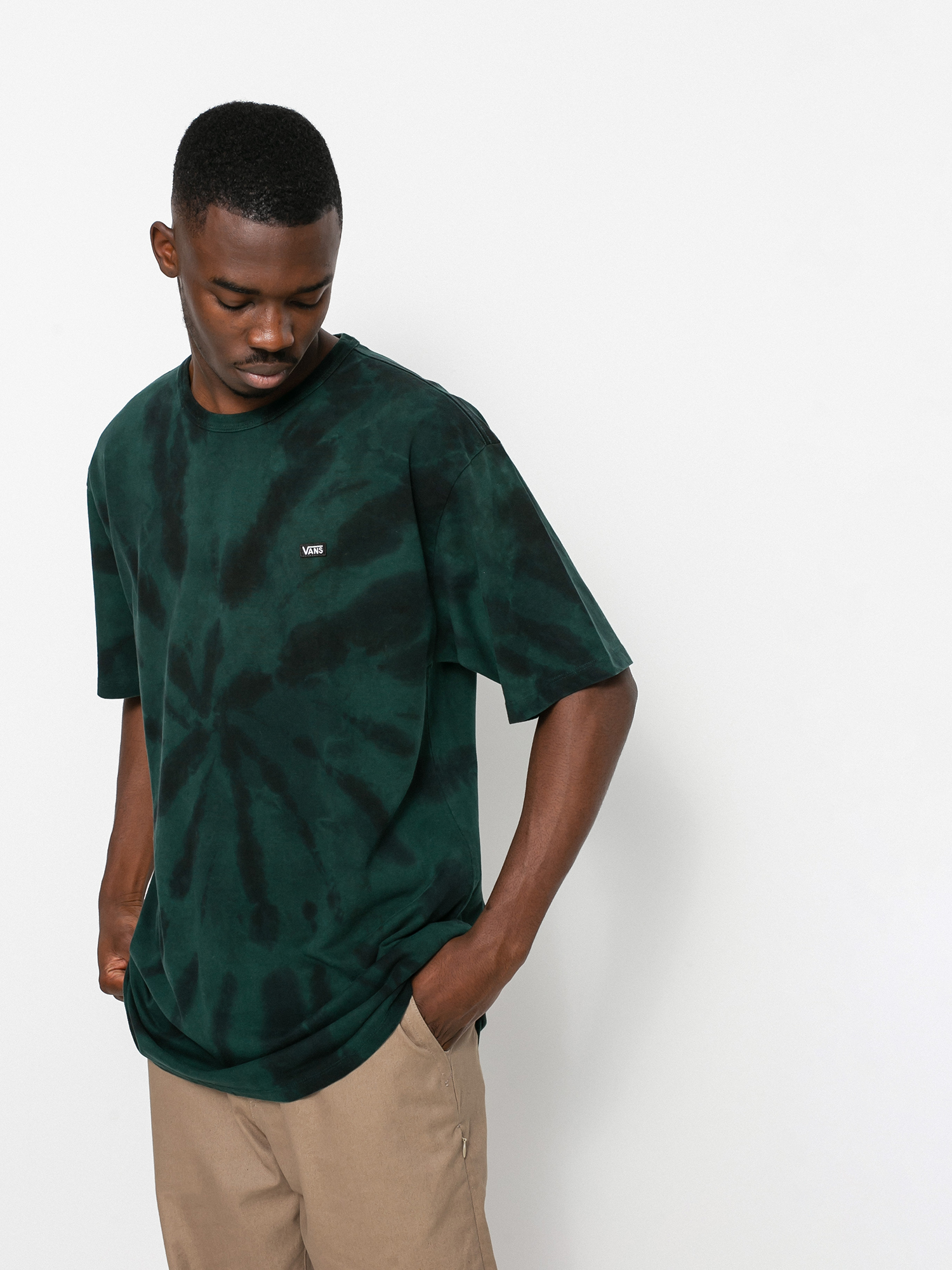 T-shirt Vans Off The Wall Classic Spiral Tiedye (scarab/black)